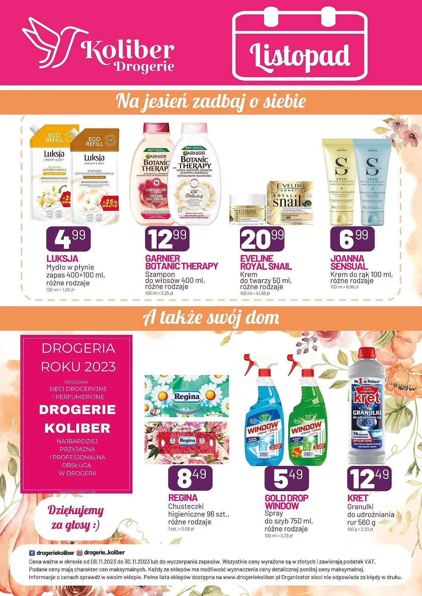 Koliber drogerie gazetka - 1