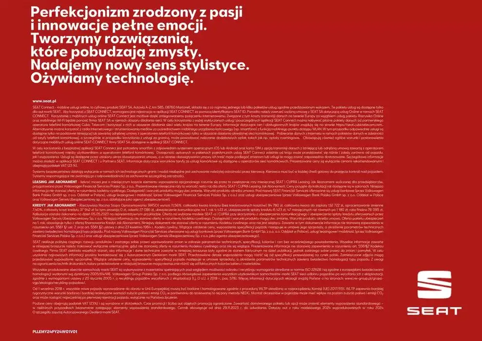 Gazetka SEAT Leon - Katalog i cennik od 17 listopada do 17 listopada 2025 - Strona 16