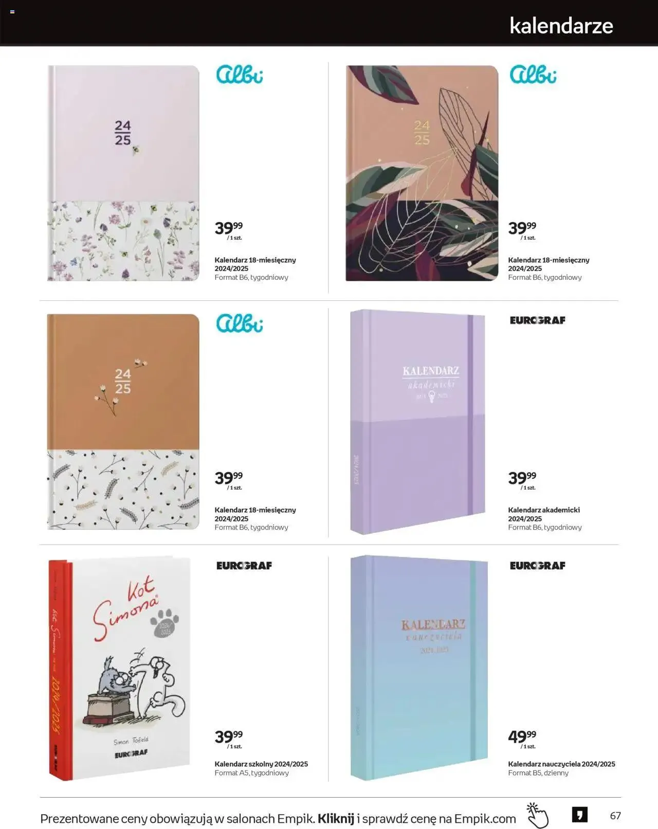Gazetka Empik Gazetka od 11 września do 24 września 2024 - Strona 67