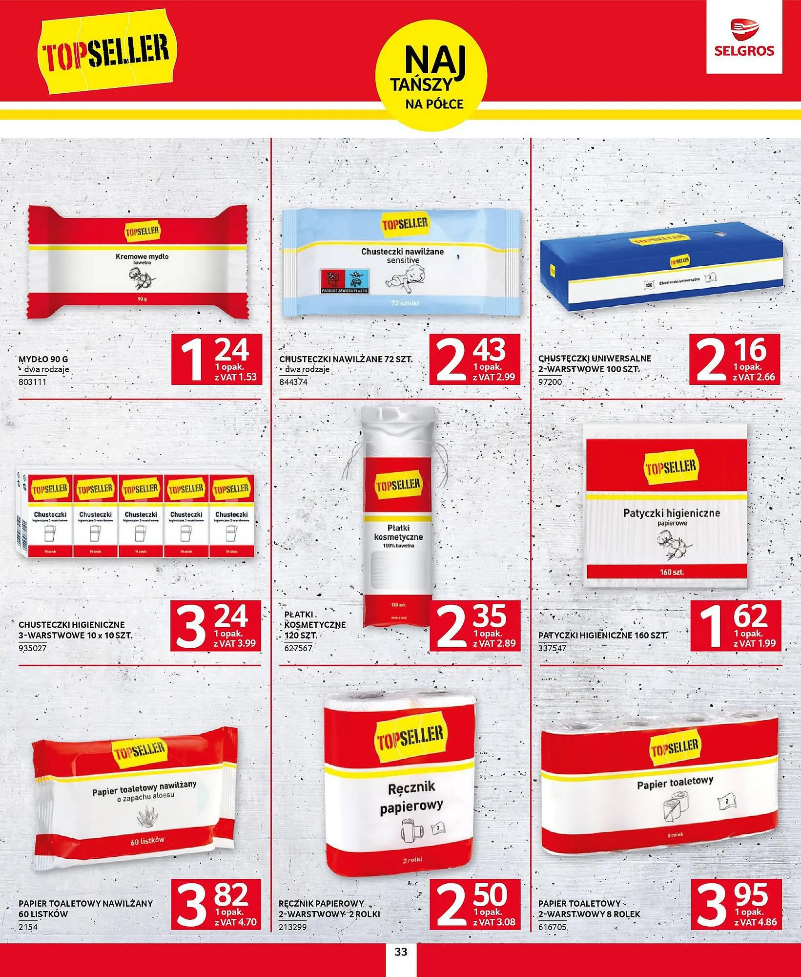 Gazetka Selgros gazetka od 9 stycznia do 22 stycznia 2025 - Strona 33