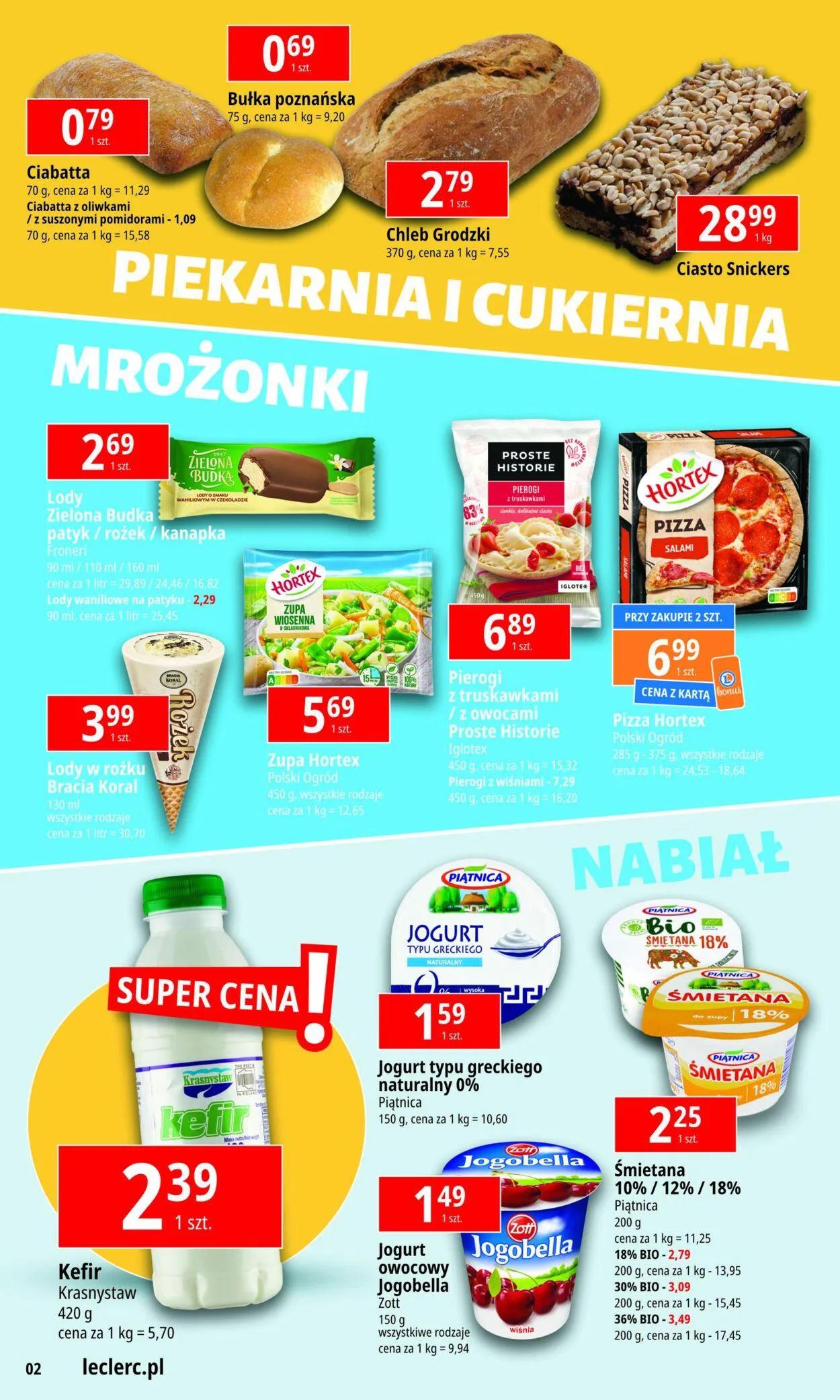 Gazetka E.Leclerc Aktualna gazetka od 5 czerwca do 19 czerwca 2024 - Strona 2