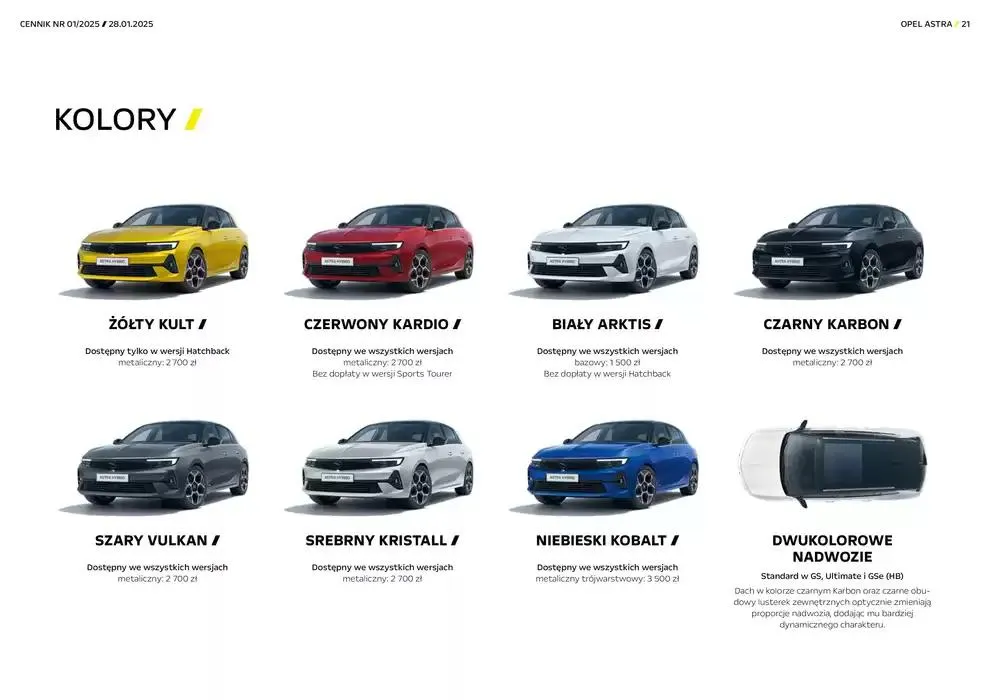 Gazetka Astra Plug-in Hybrid od 30 stycznia do 31 grudnia 2025 - Strona 21