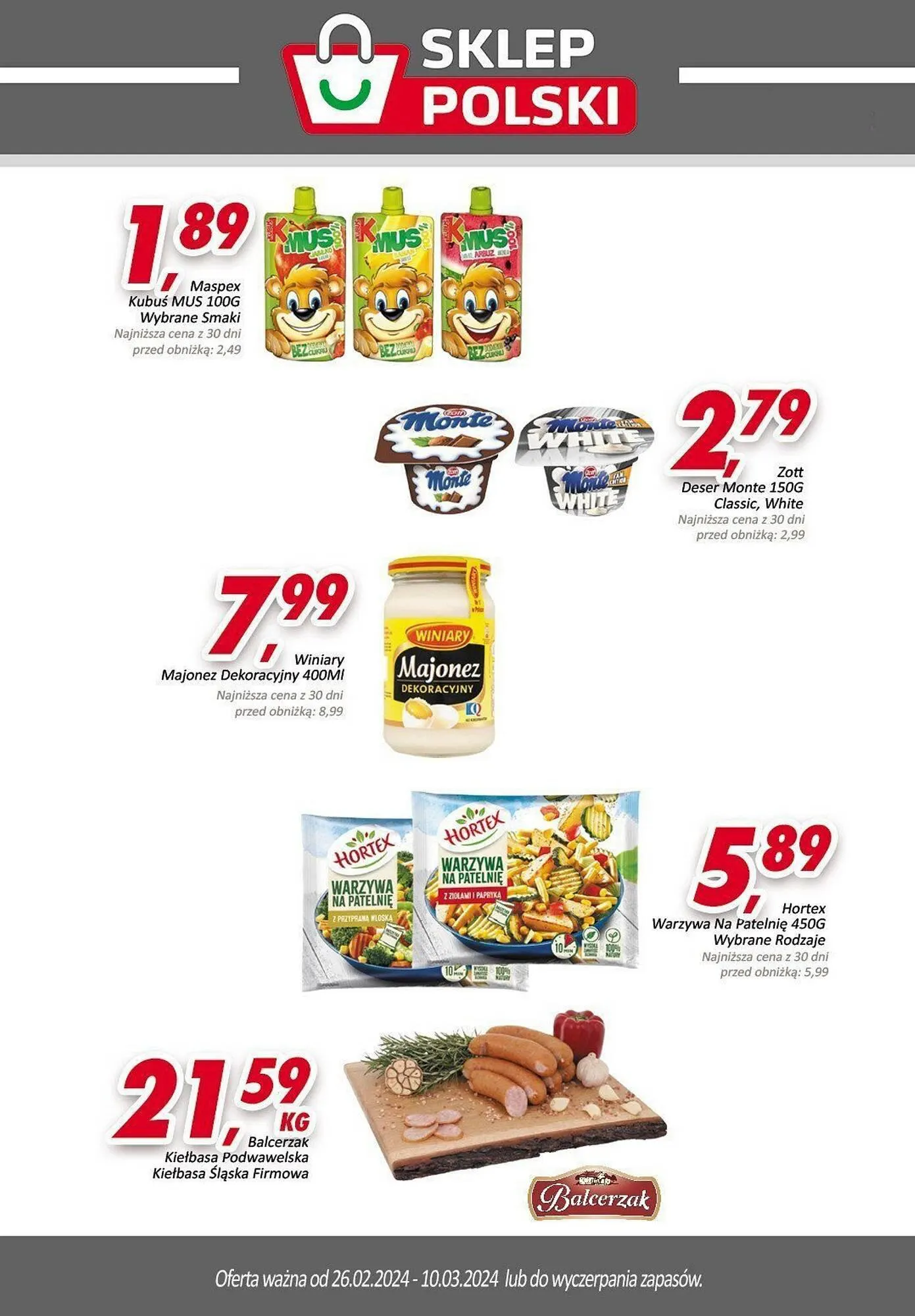 Gazetka Sklep Polski gazetka od 26 lutego do 10 marca 2024 - Strona