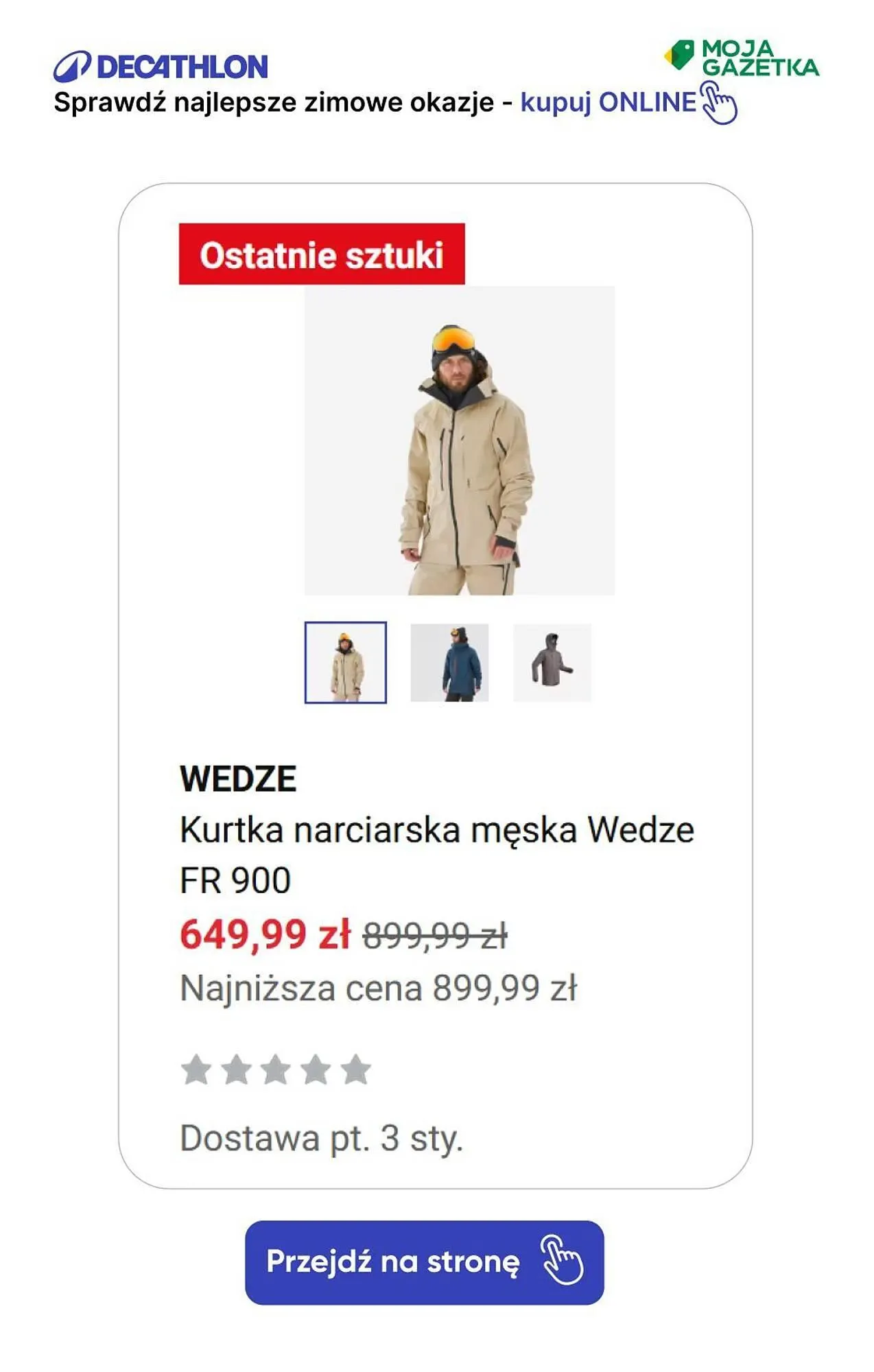 Gazetka Decathlon gazetka od 30 grudnia do 14 stycznia 2025 - Strona 42