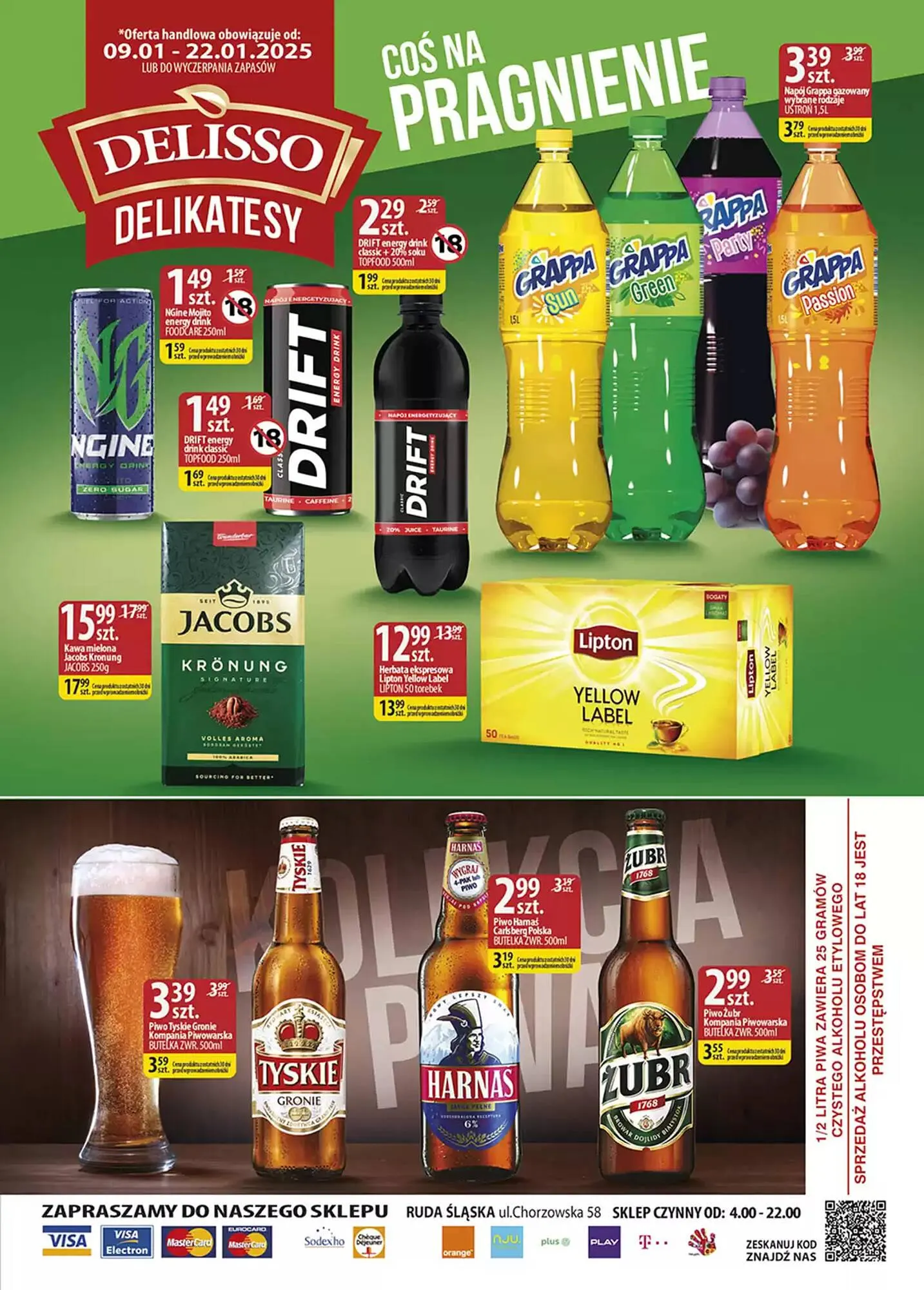 Gazetka Delisso Delikatesy gazetka od 9 stycznia do 22 stycznia 2025 - Strona 8
