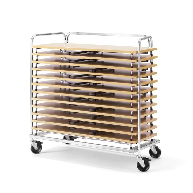 Wózek do transportu stołów