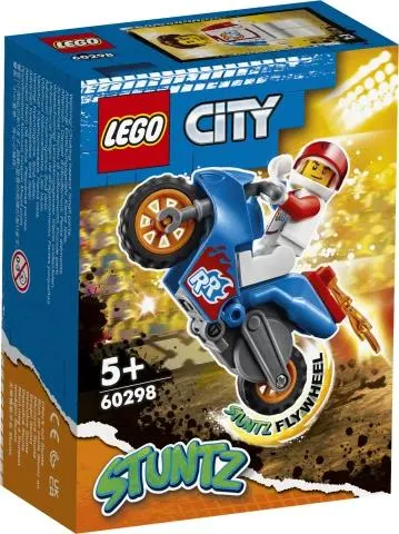 60298 LEGO CITY RAKIETOWY MOTOCYKL KASKADERSKI