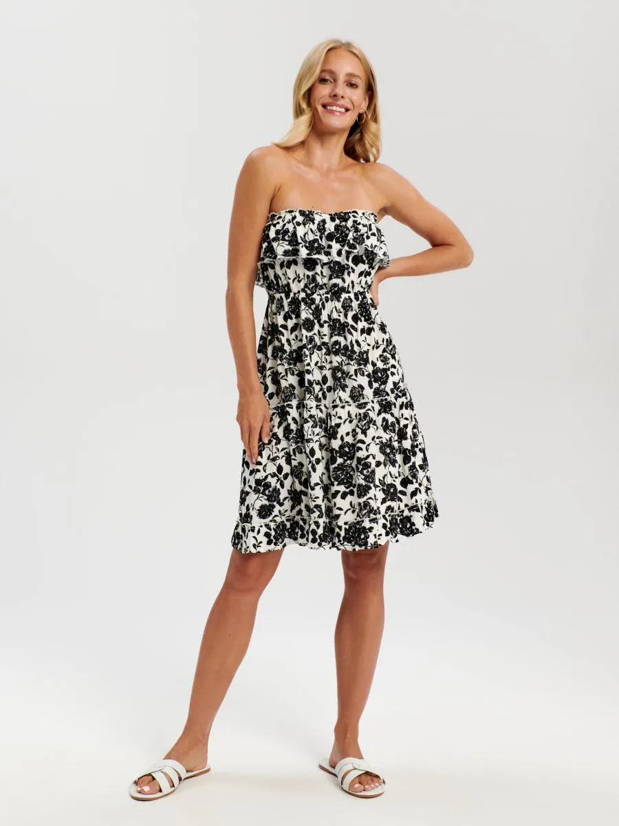 Sukienka mini hiszpanka