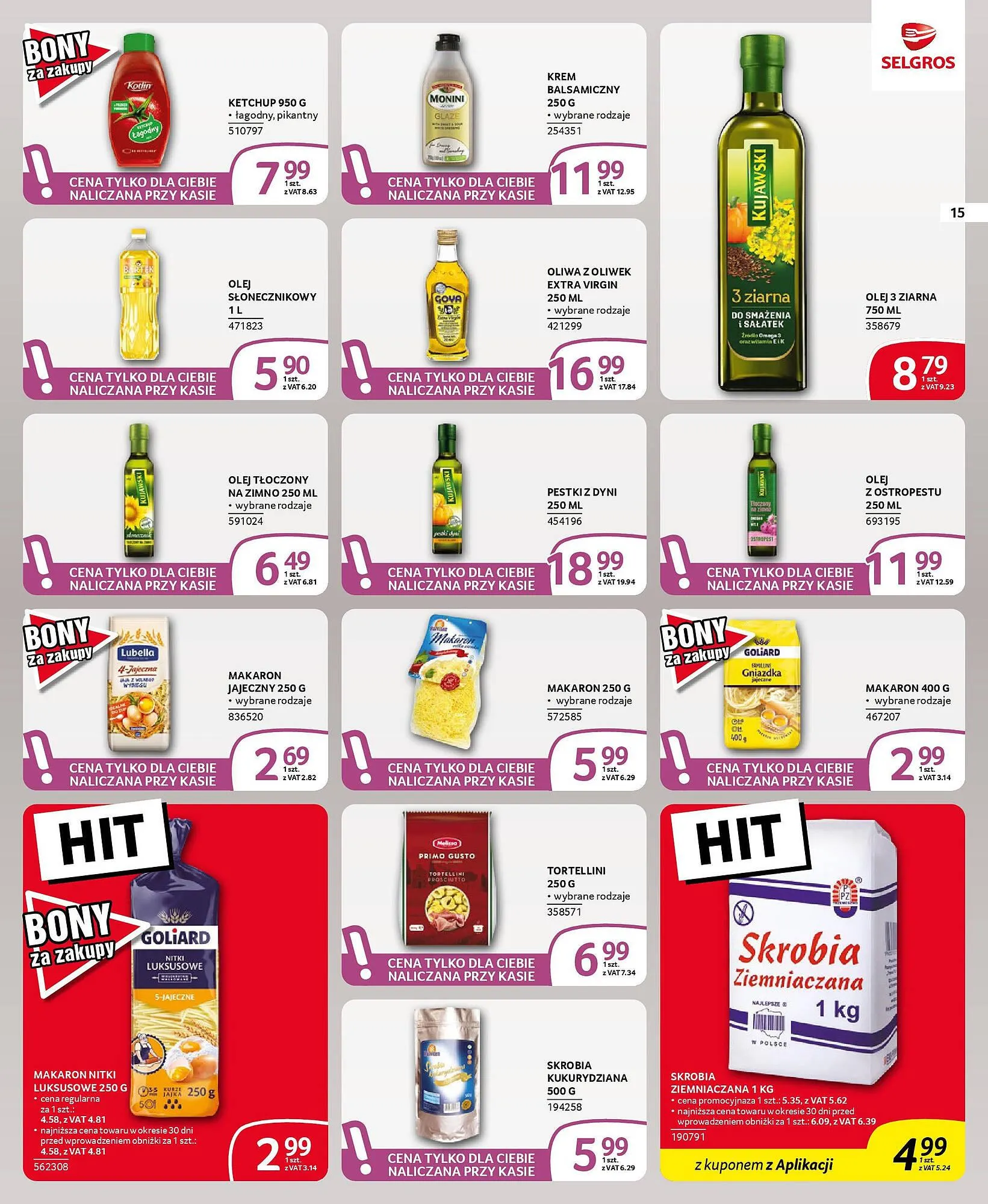 Gazetka Selgros gazetka od 9 stycznia do 22 stycznia 2025 - Strona 15