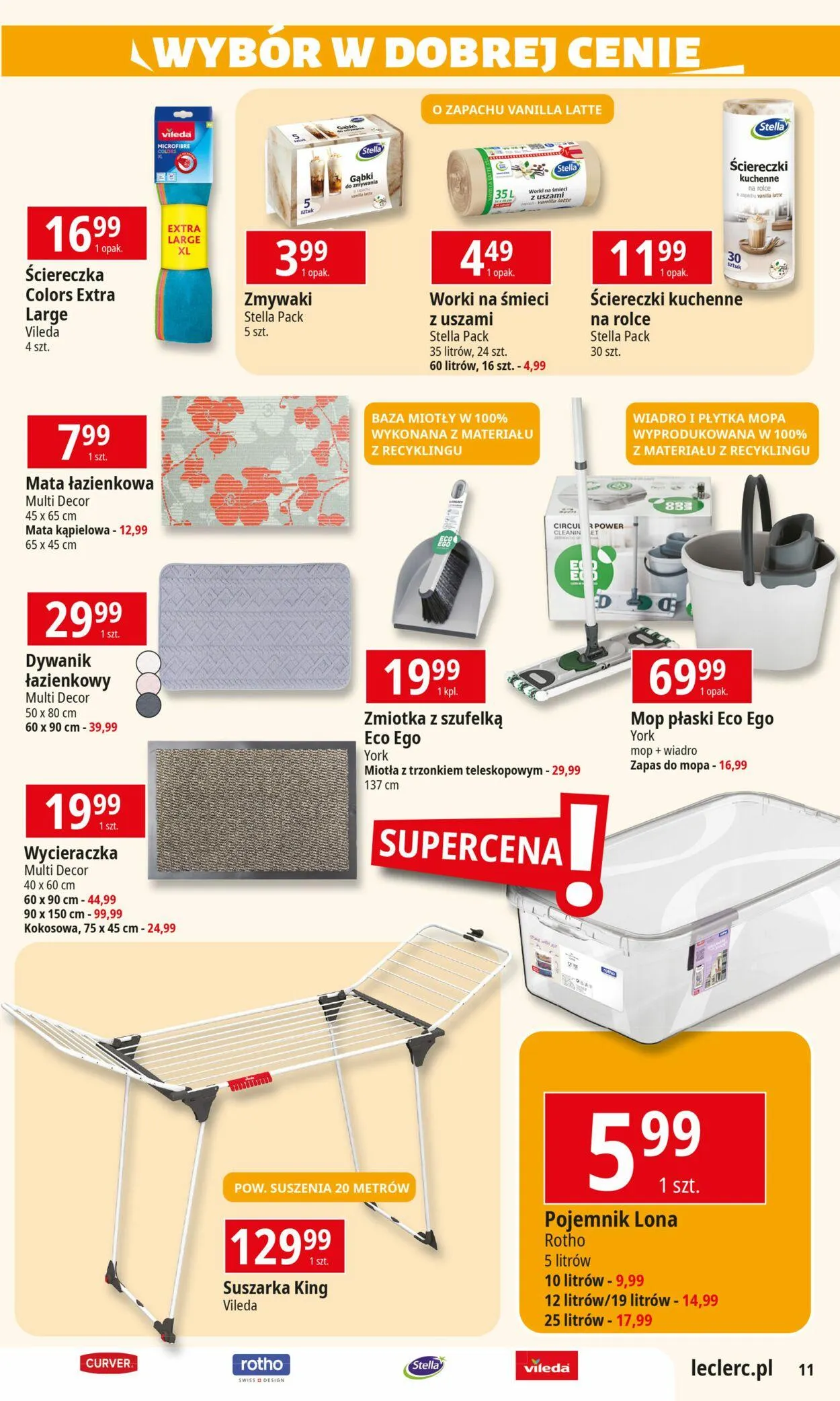 Gazetka E.Leclerc Aktualna gazetka od 17 marca do 31 marca 2025 - Strona 11