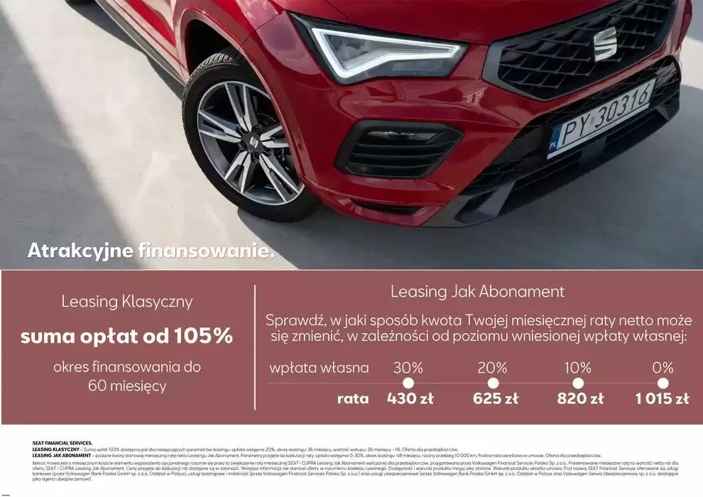 Gazetka SEAT Ateca - Katalog i cennik od 5 listopada do 5 listopada 2025 - Strona 2