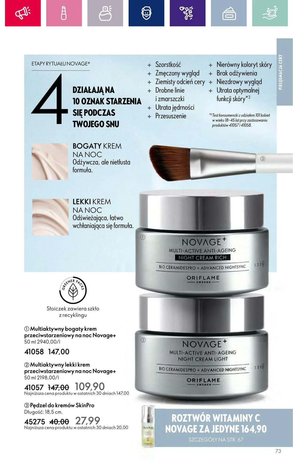 Gazetka Oriflame Aktualna gazetka od 6 grudnia do 27 grudnia 2023 - Strona 73