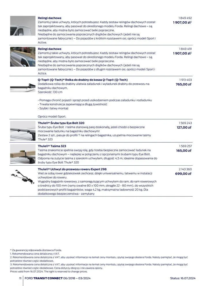 Gazetka FORD TRANSIT CONNECT od 3 sierpnia do 3 sierpnia 2025 - Strona 11