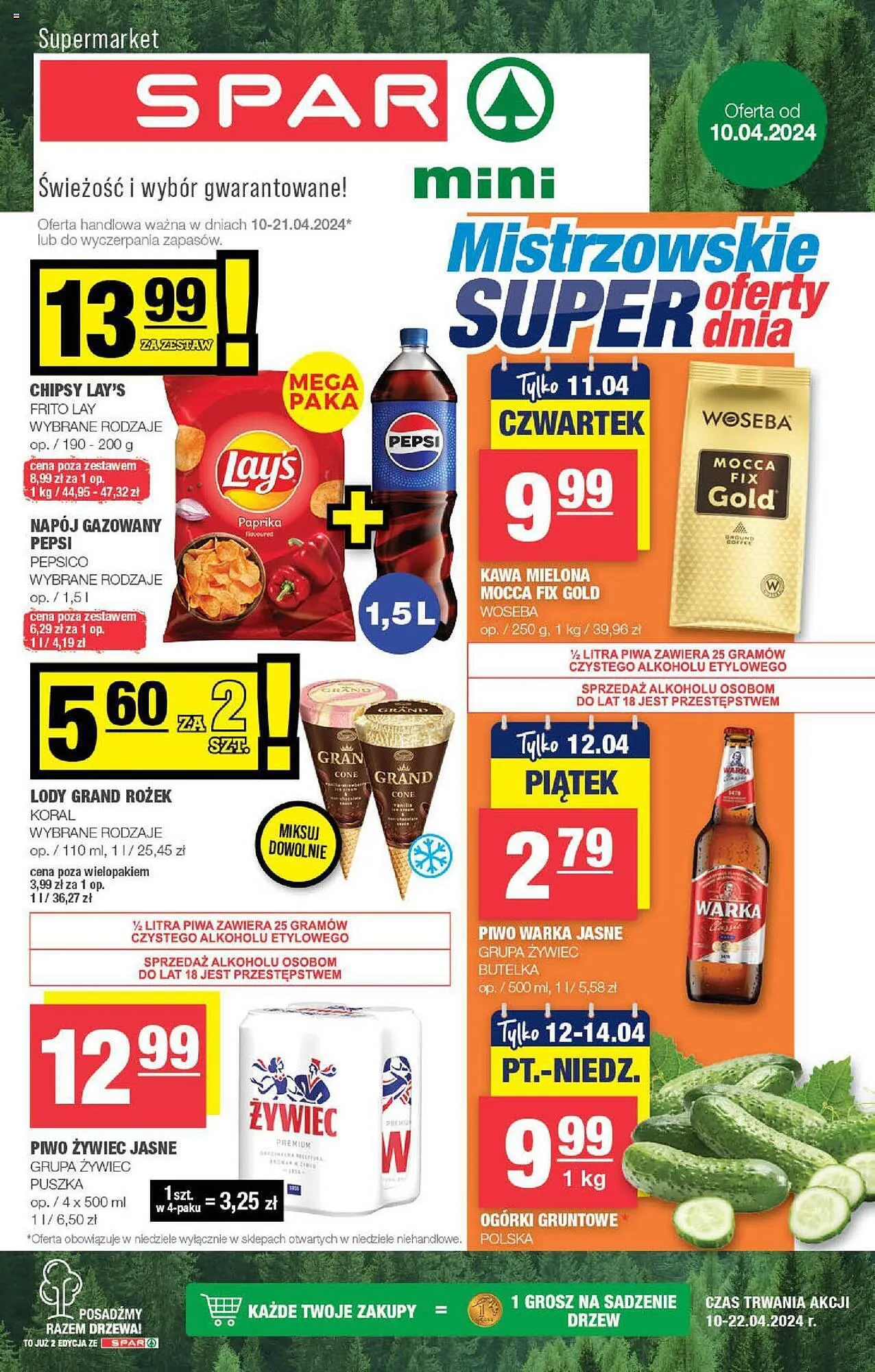 Gazetka Spar gazetka od 10 kwietnia do 21 kwietnia 2024 - Strona