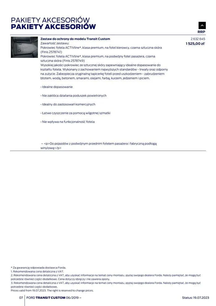 Gazetka NOWY FORD TRANSIT CUSTOM od 16 kwietnia do 16 kwietnia 2025 - Strona 7