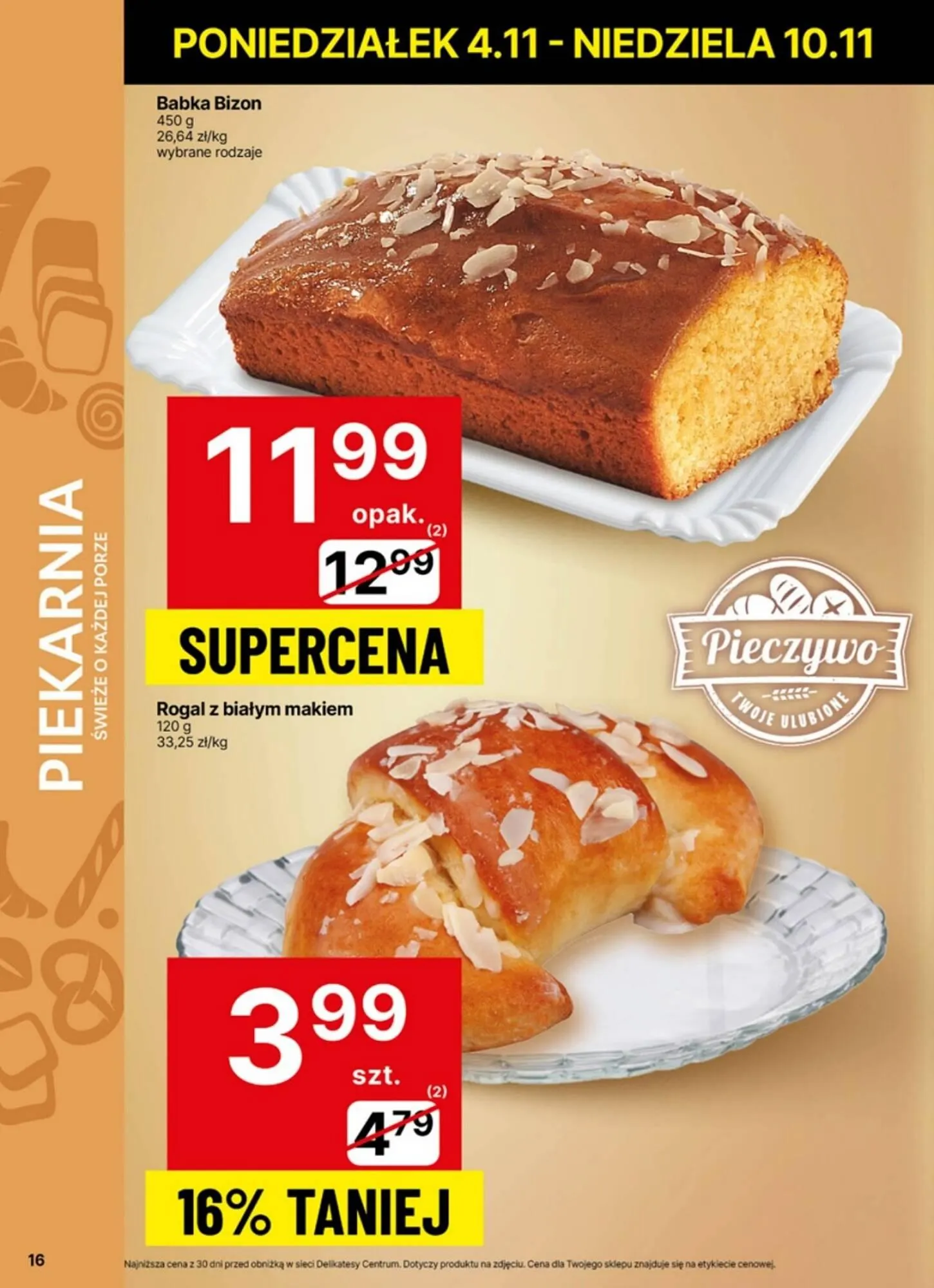 Gazetka Delikatesy Centrum gazetka od 4 listopada do 10 listopada 2024 - Strona 16