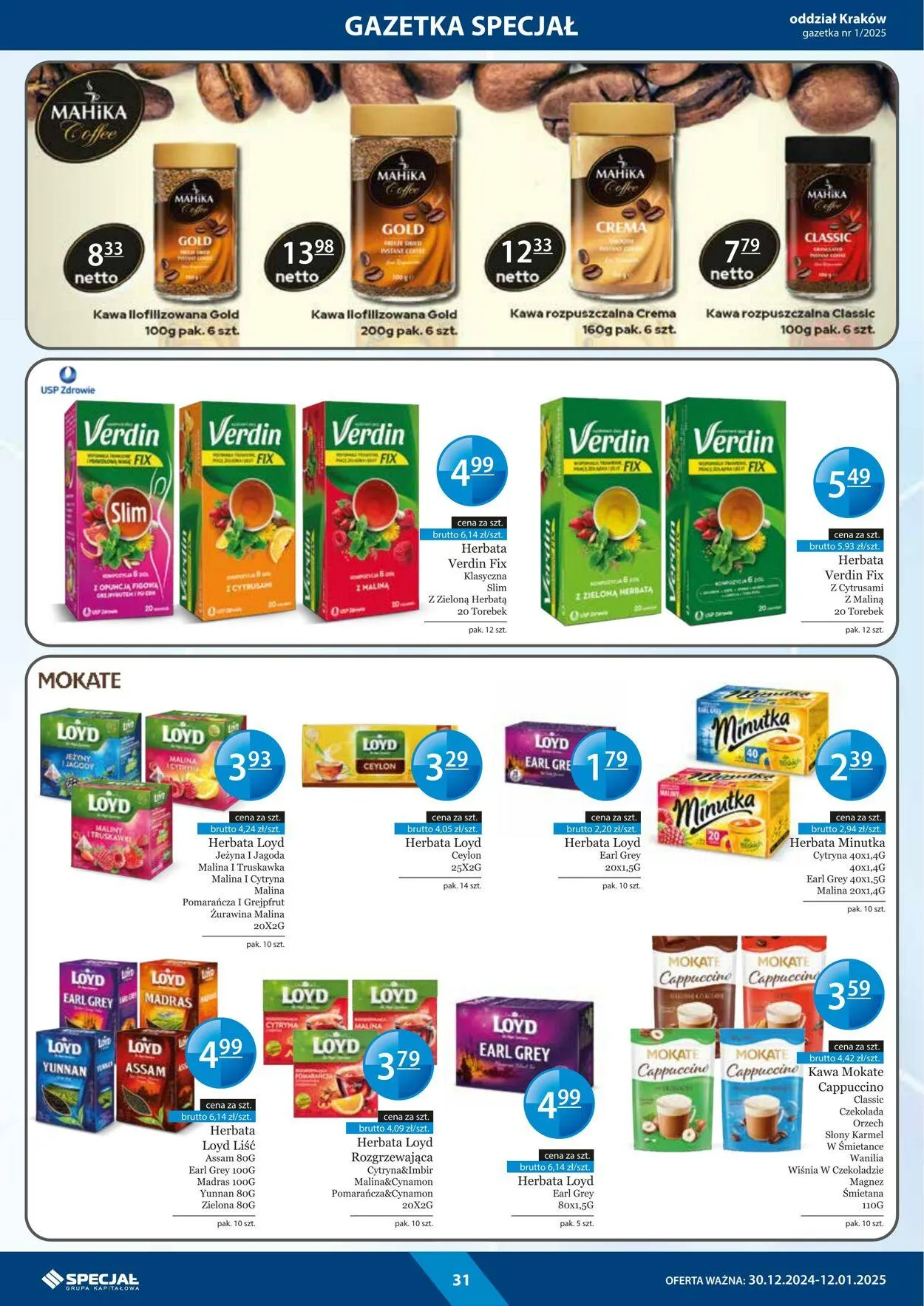 Gazetka Specjał od 30 grudnia do 19 stycznia 2026 - Strona 31
