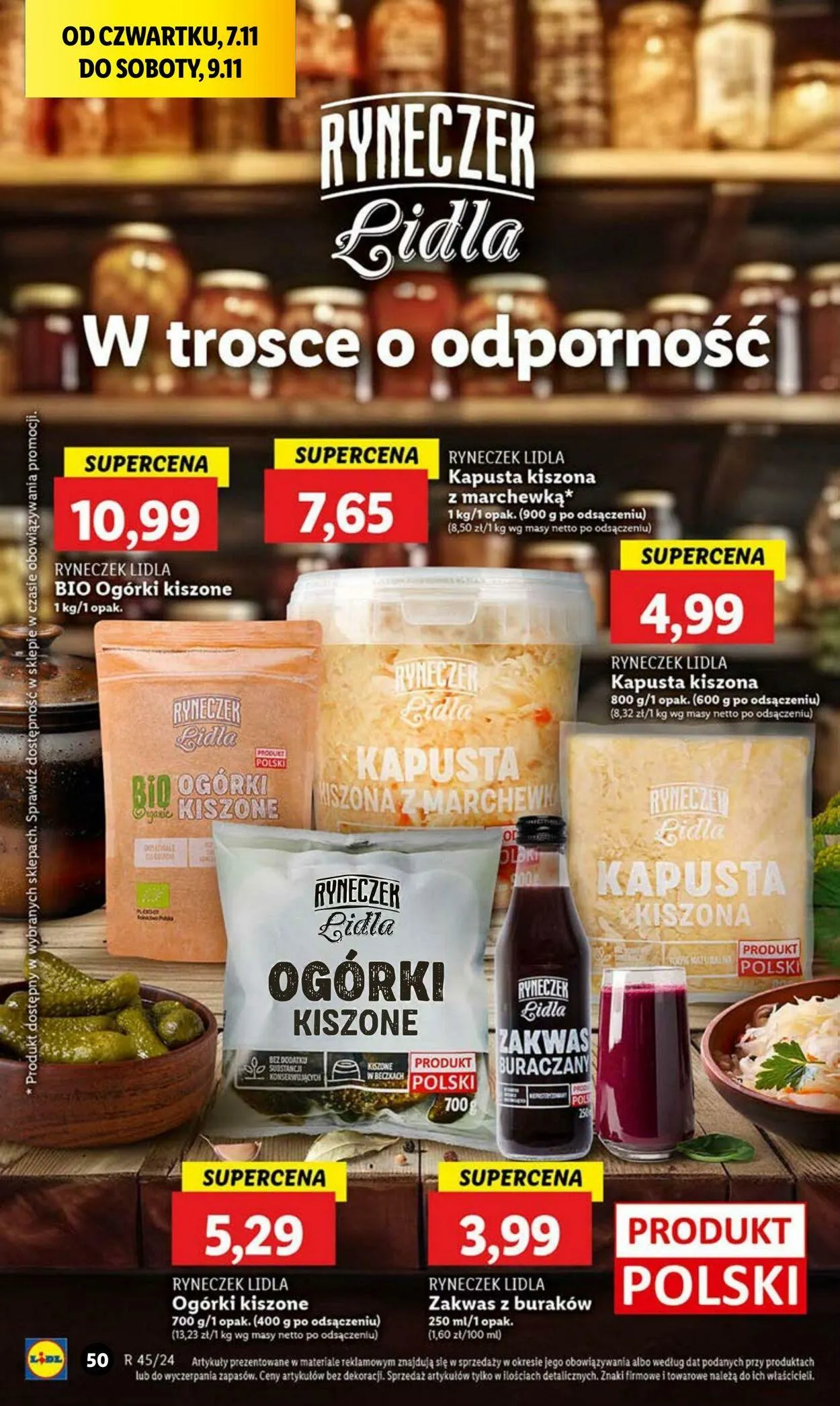 Gazetka LIDL Aktualna gazetka od 7 listopada do 9 listopada 2024 - Strona 52