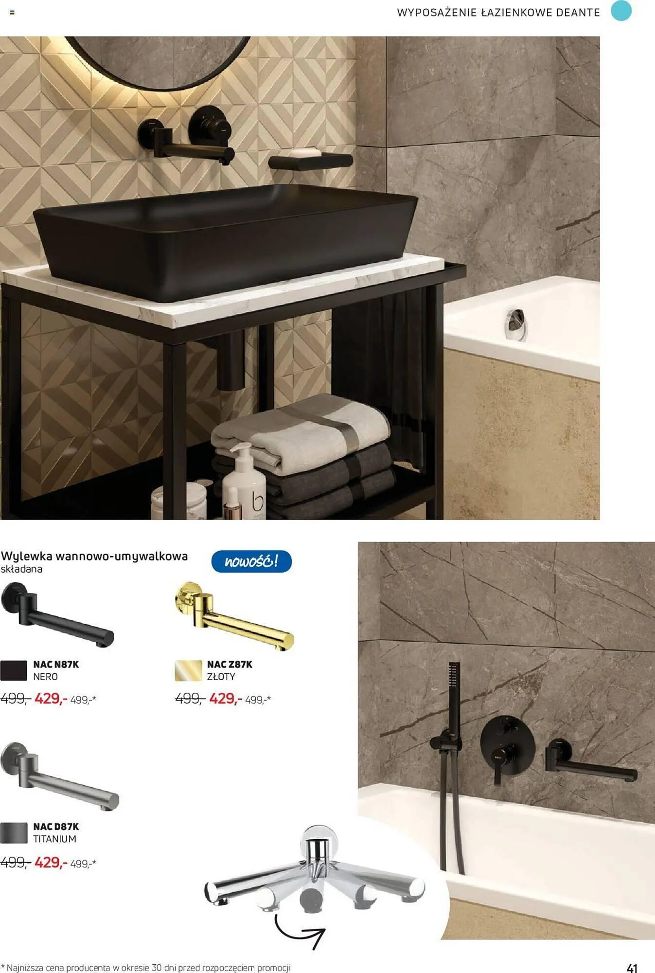 Gazetka Deante gazetka od 1 sierpnia do 31 grudnia 2023 - Strona 41