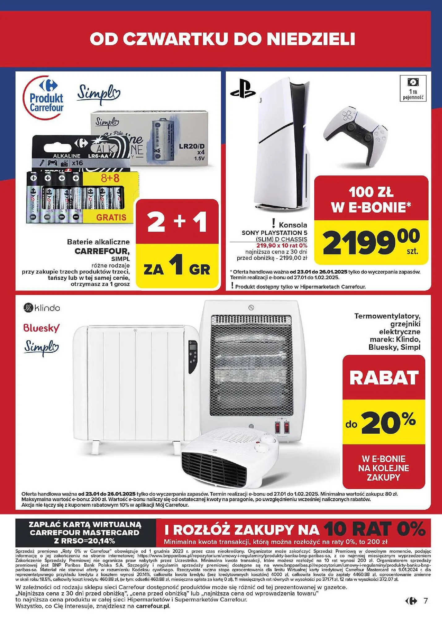 Gazetka Carrefour gazetka od 23 stycznia do 26 stycznia 2025 - Strona 7