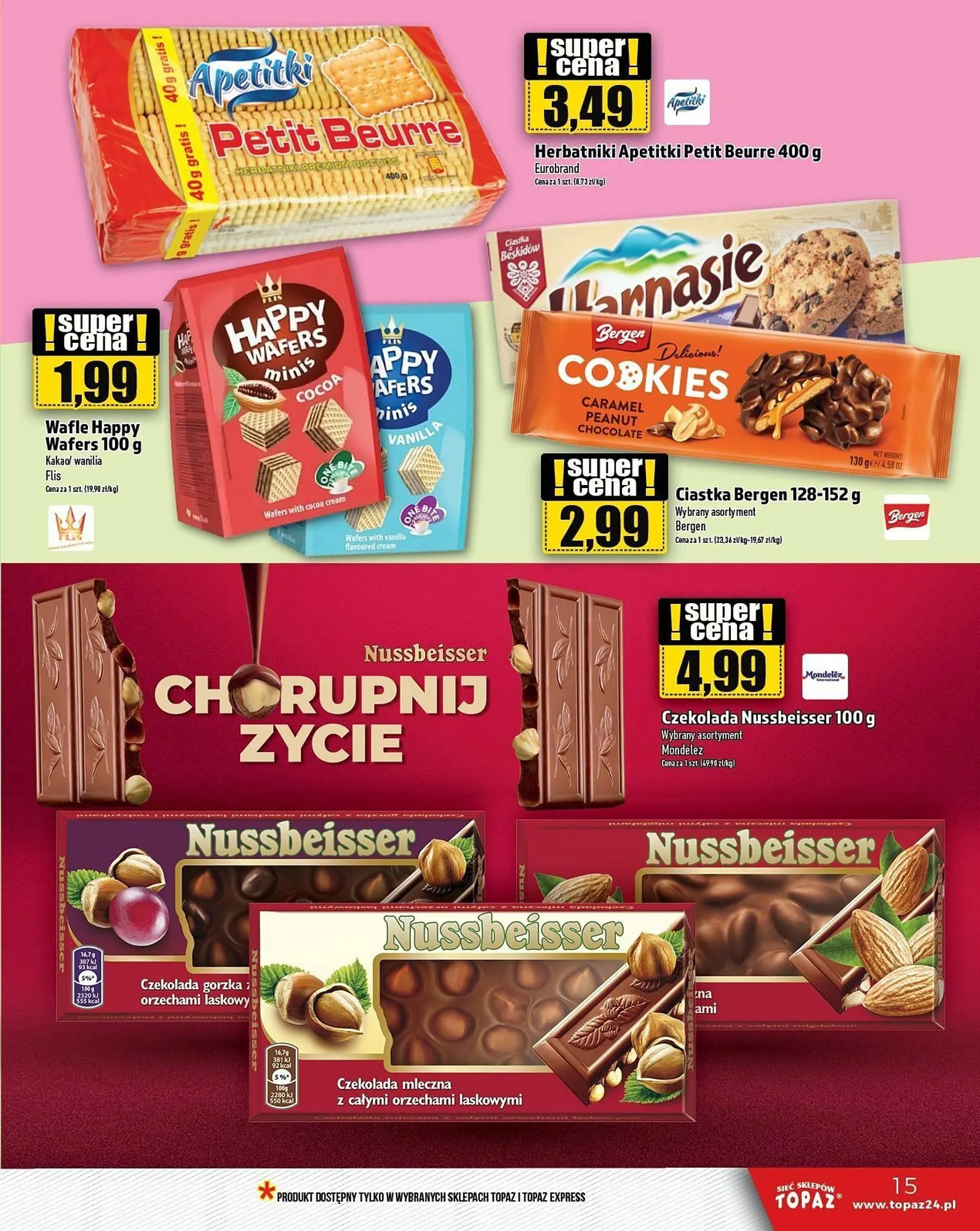 Gazetka Topaz gazetka od 11 kwietnia do 17 kwietnia 2024 - Strona 15