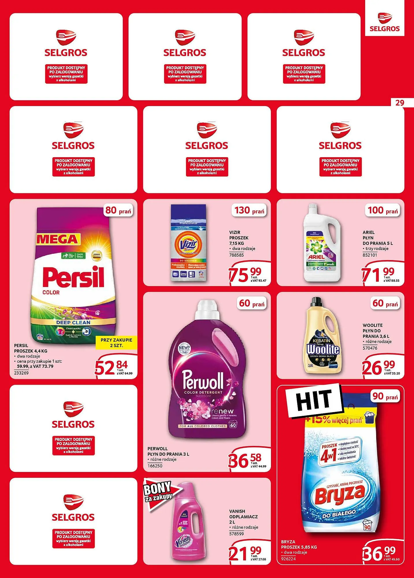 Gazetka Selgros gazetka od 6 lutego do 19 lutego 2025 - Strona 29