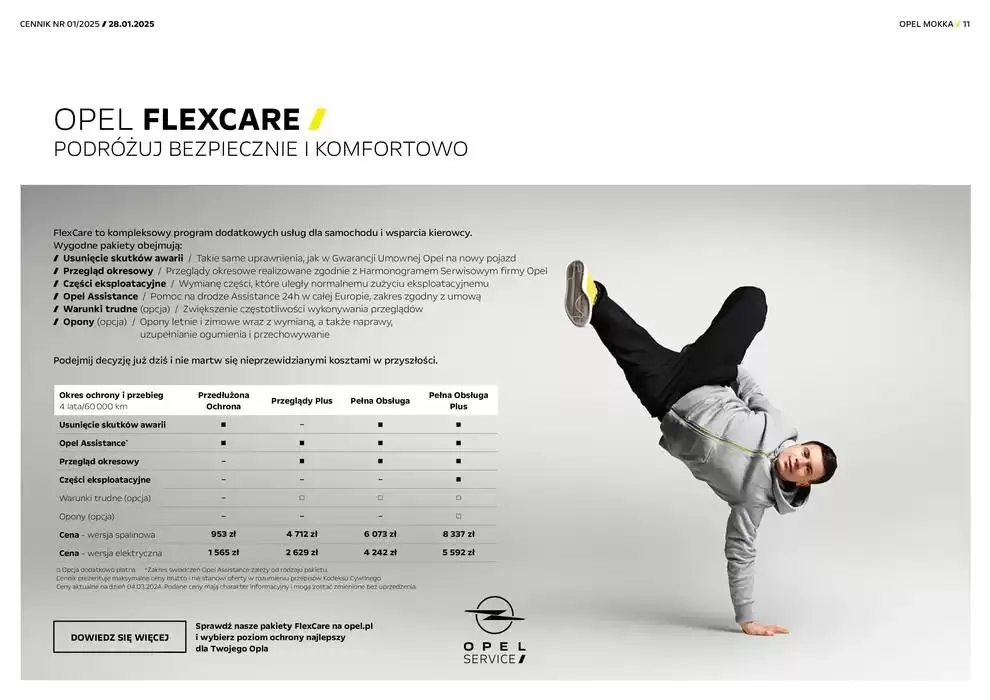 Gazetka Opel Mokka od 30 stycznia do 31 grudnia 2025 - Strona 11
