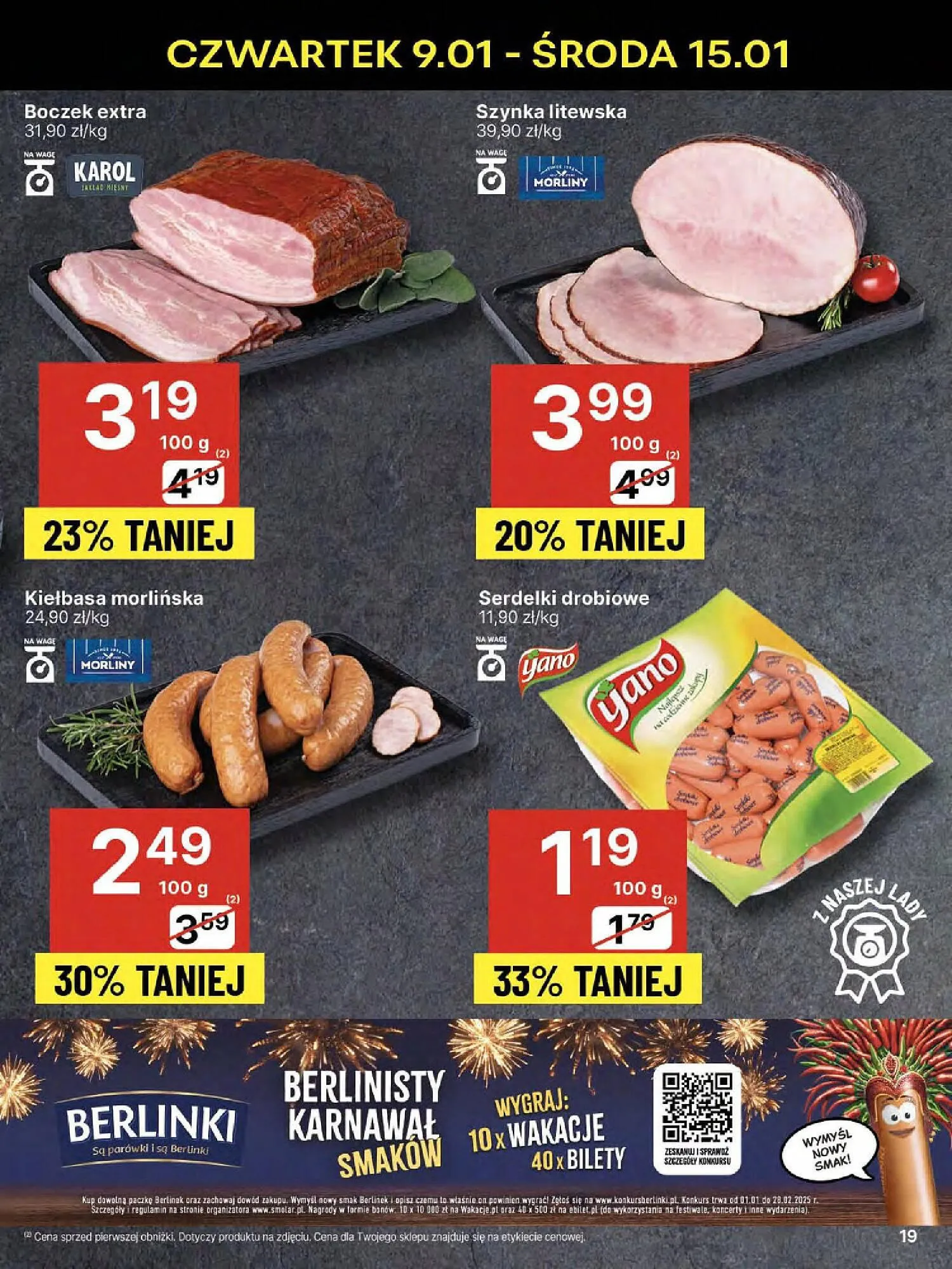 Gazetka Delikatesy Centrum gazetka od 9 stycznia do 15 stycznia 2025 - Strona 19