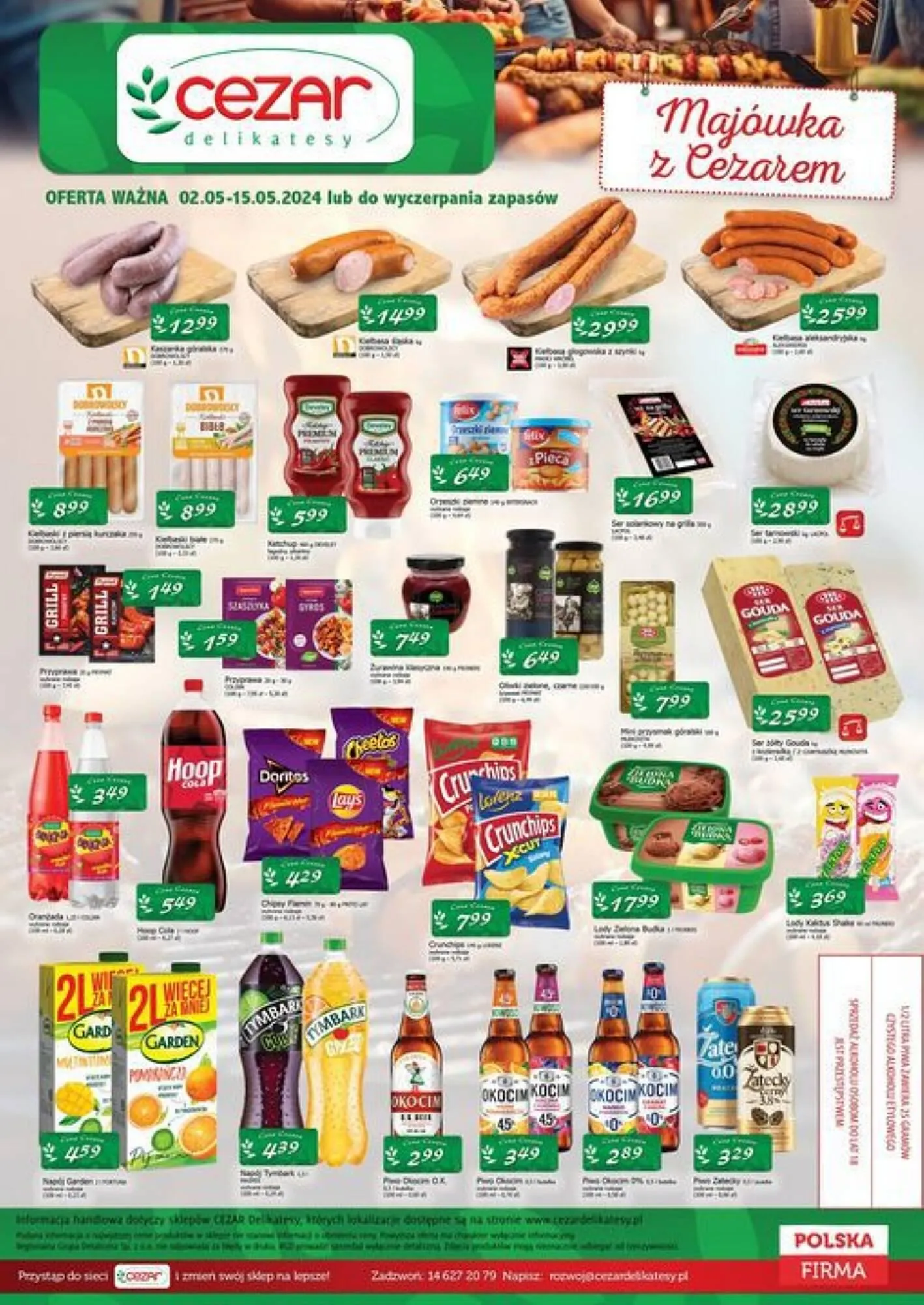 Cezar Delikatesy gazetka - 1