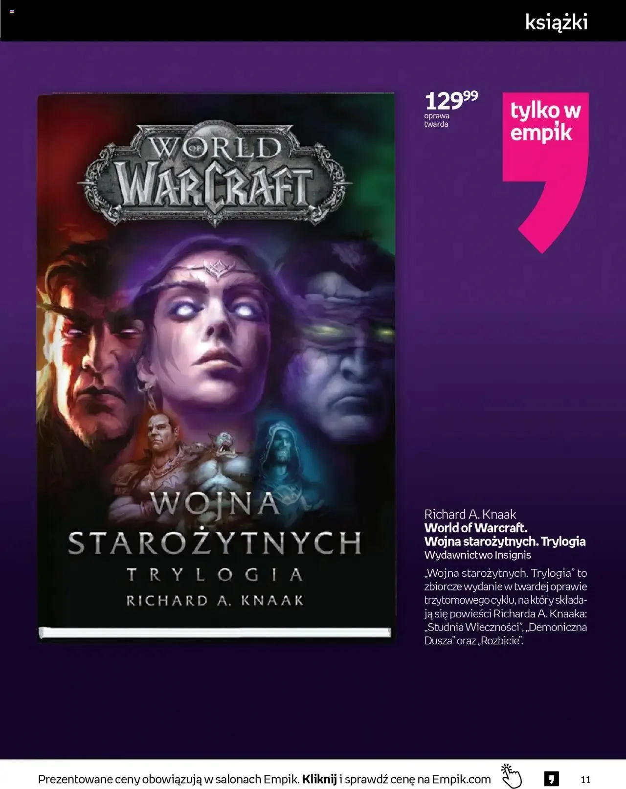 Gazetka Empik Gazetka od 31 lipca do 13 sierpnia 2024 - Strona 11
