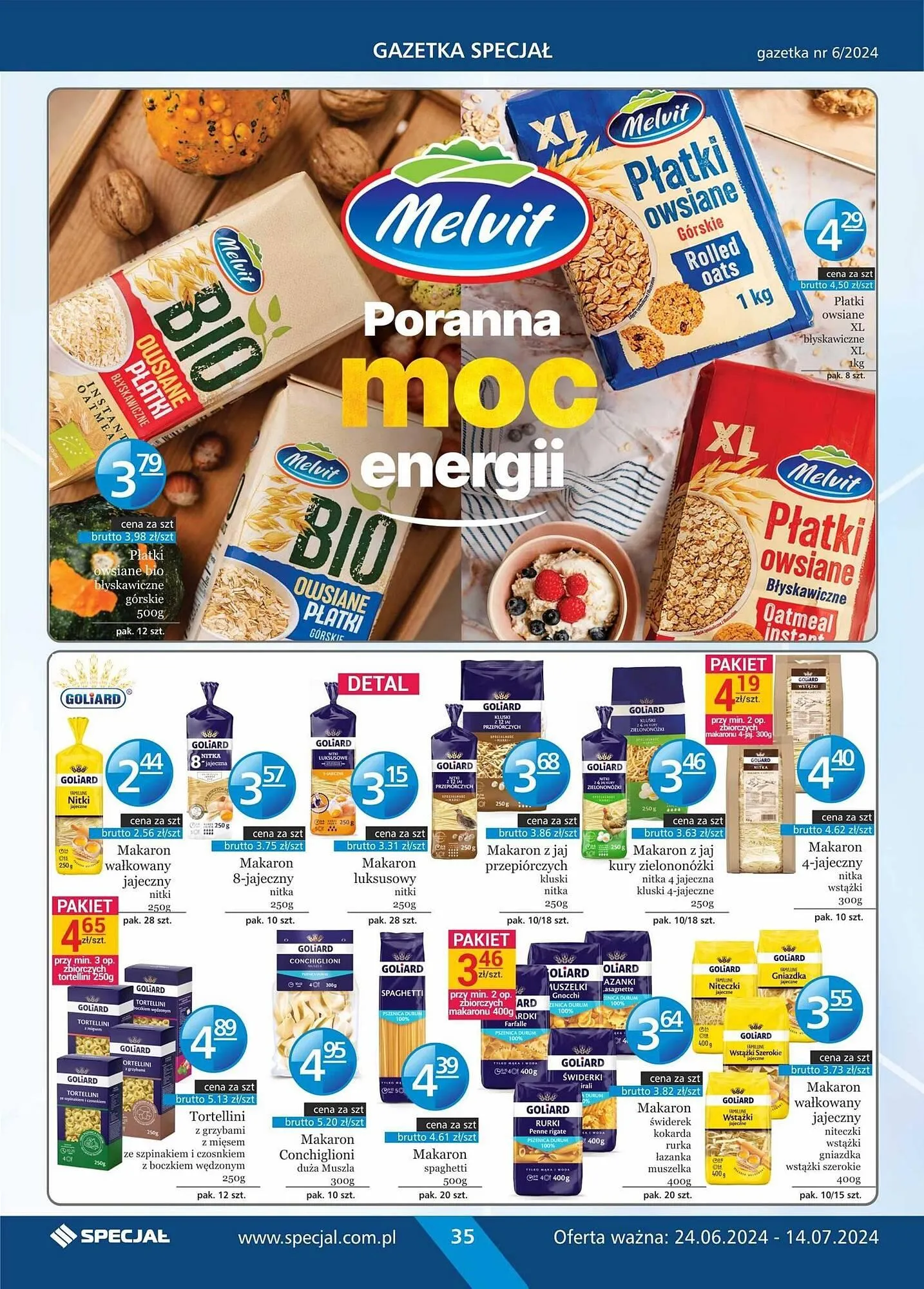Gazetka Specjał gazetka od 24 czerwca do 14 lipca 2024 - Strona 35