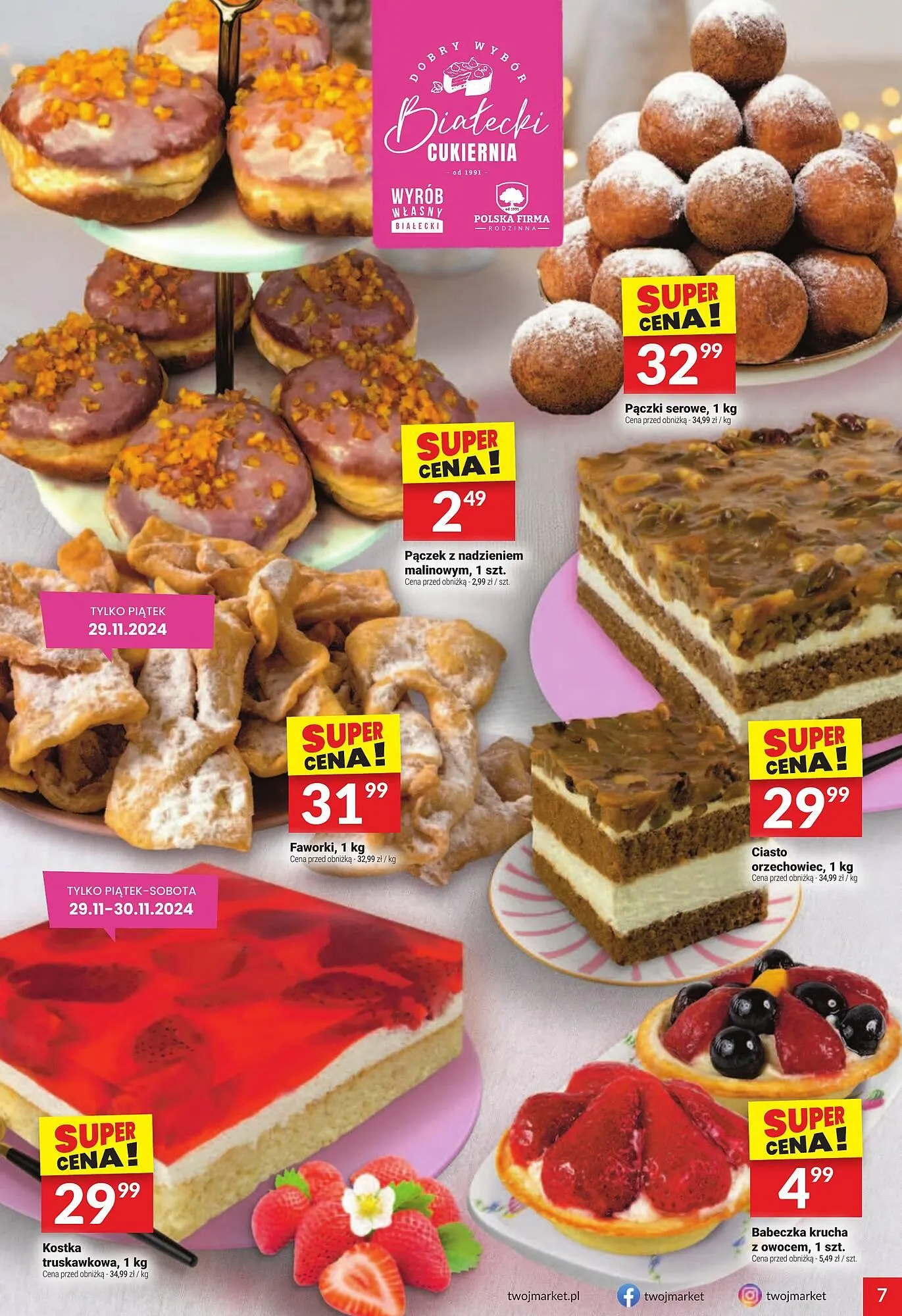 Gazetka Twój Market gazetka od 27 listopada do 3 grudnia 2024 - Strona 7