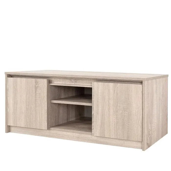 Szafka pod telewizor dwudrzwiowa RTV 120cm dąb sonoma Dexter