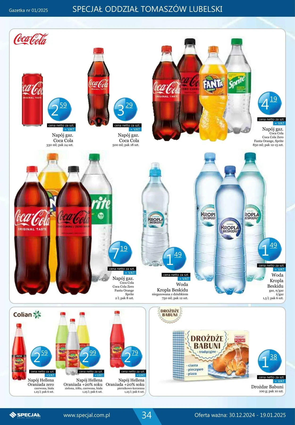 Gazetka Specjał od 30 grudnia do 19 stycznia 2026 - Strona 34