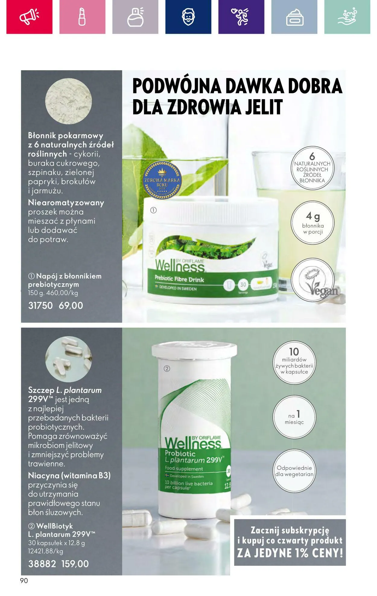 Gazetka Oriflame Aktualna gazetka od 6 grudnia do 27 grudnia 2023 - Strona 90