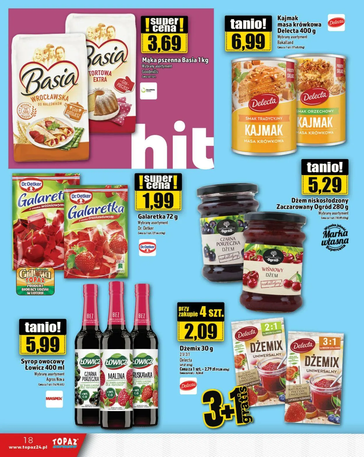 Gazetka Topaz Aktualna gazetka od 19 lutego do 5 marca 2025 - Strona 18
