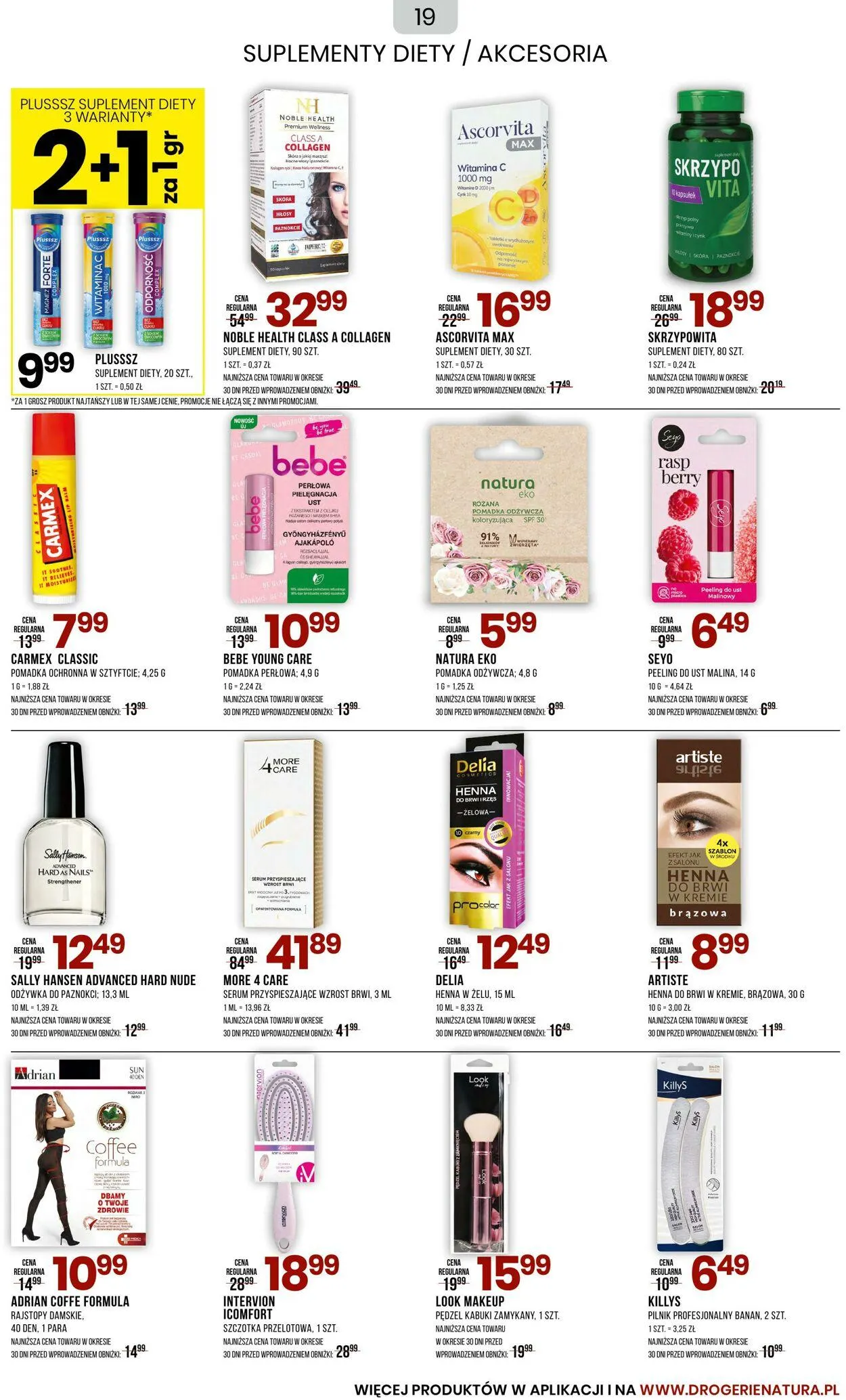 Gazetka Natura Aktualna gazetka od 3 lutego do 4 marca 2025 - Strona 19