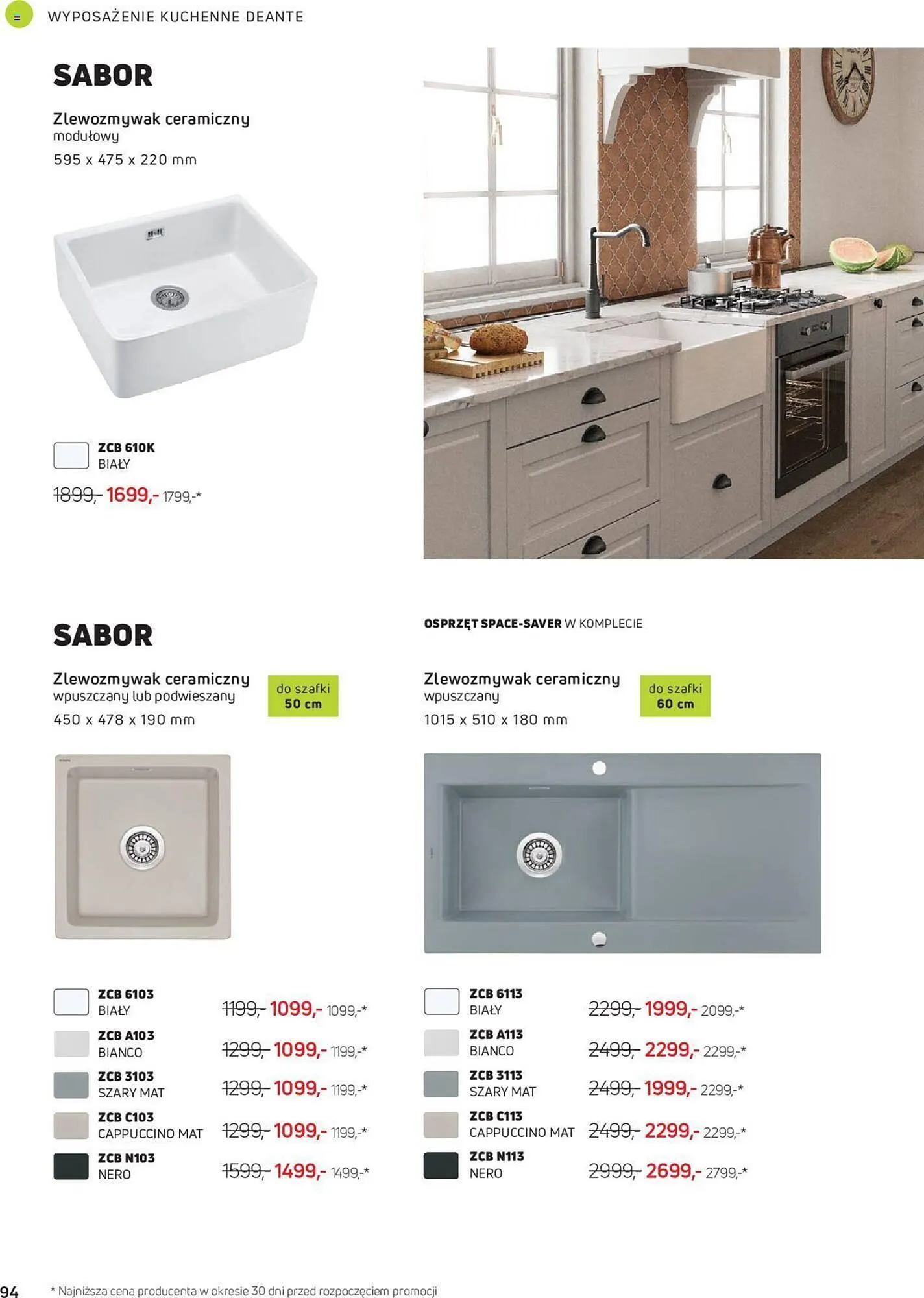 Gazetka Deante gazetka od 1 sierpnia do 31 grudnia 2023 - Strona 94