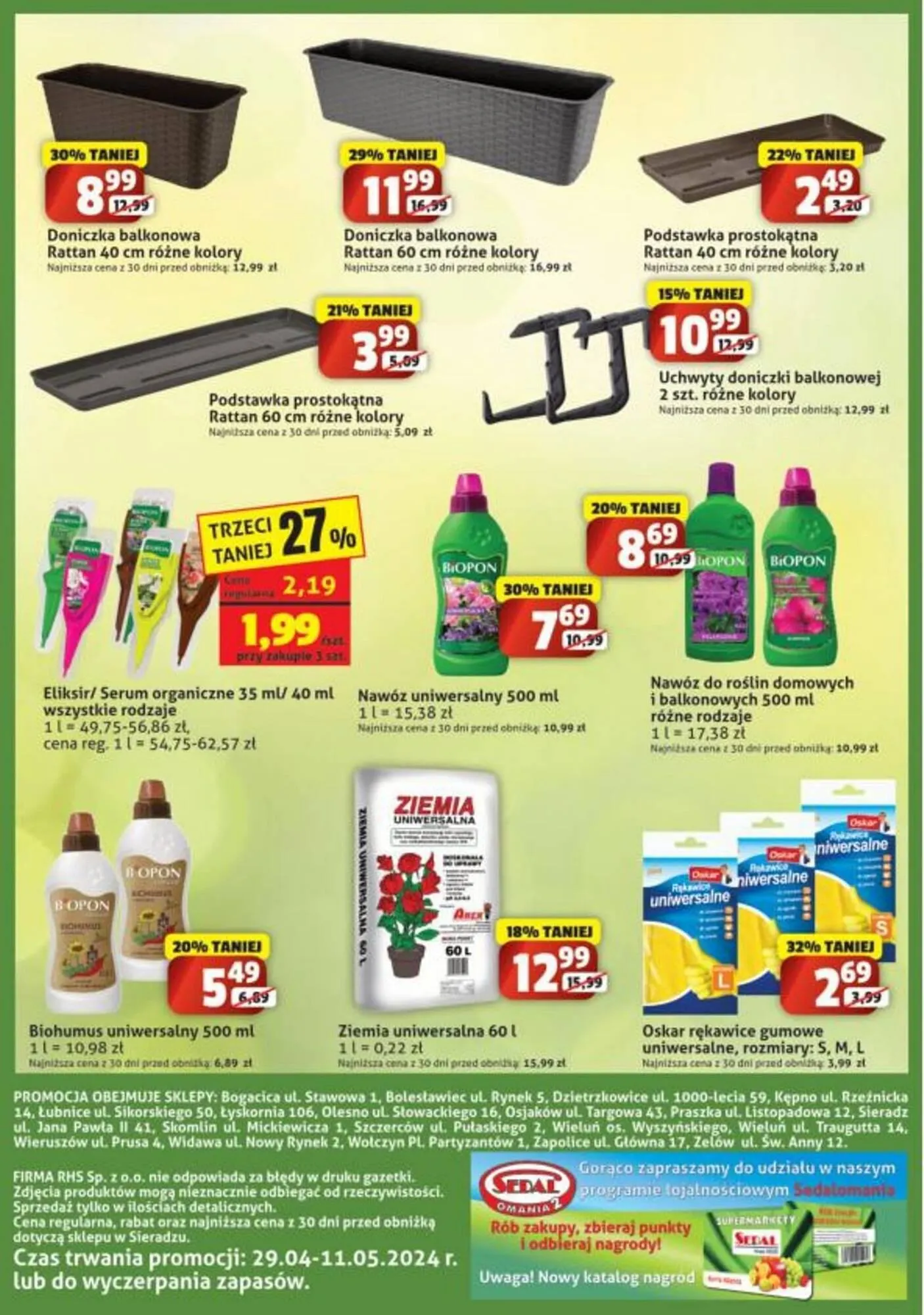 Gazetka Sedal gazetka od 29 kwietnia do 11 maja 2024 - Strona 3