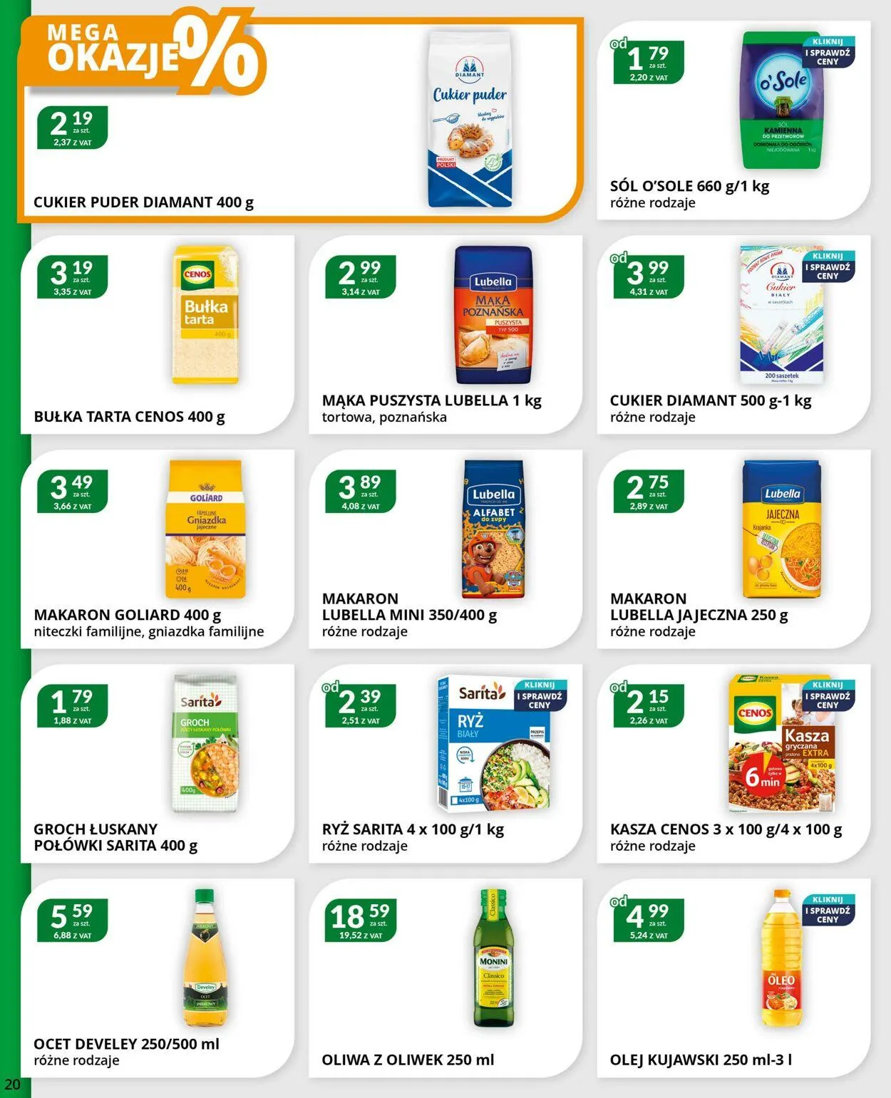 Gazetka Eurocash Aktualna gazetka od 28 października do 17 listopada 2024 - Strona 20