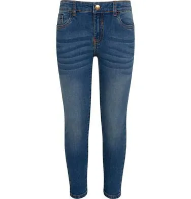 Spodnie jeansowe dla dziewczynki, 9-13 lat