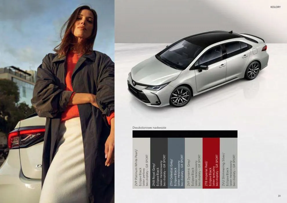 Gazetka Corolla Sedan 2023 od 22 maja do 22 maja 2024 - Strona 31