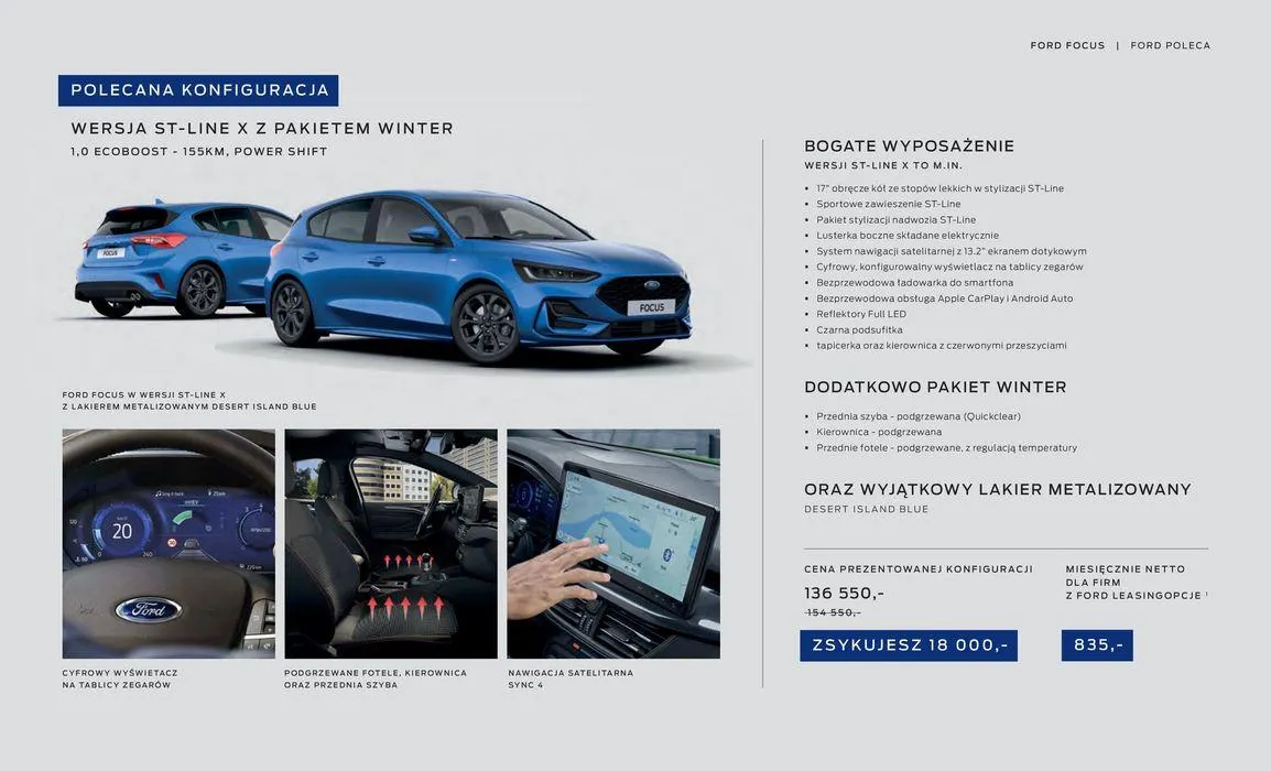 Gazetka FORD FOCUS od 16 kwietnia do 16 kwietnia 2025 - Strona 13