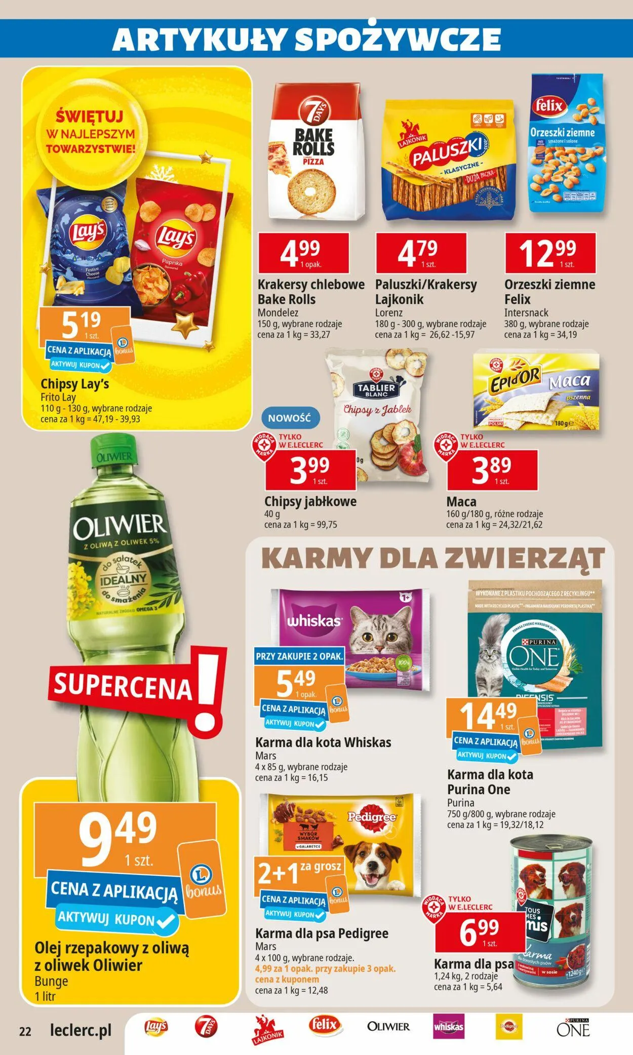 Gazetka E.Leclerc Aktualna gazetka od 17 marca do 31 marca 2025 - Strona 22