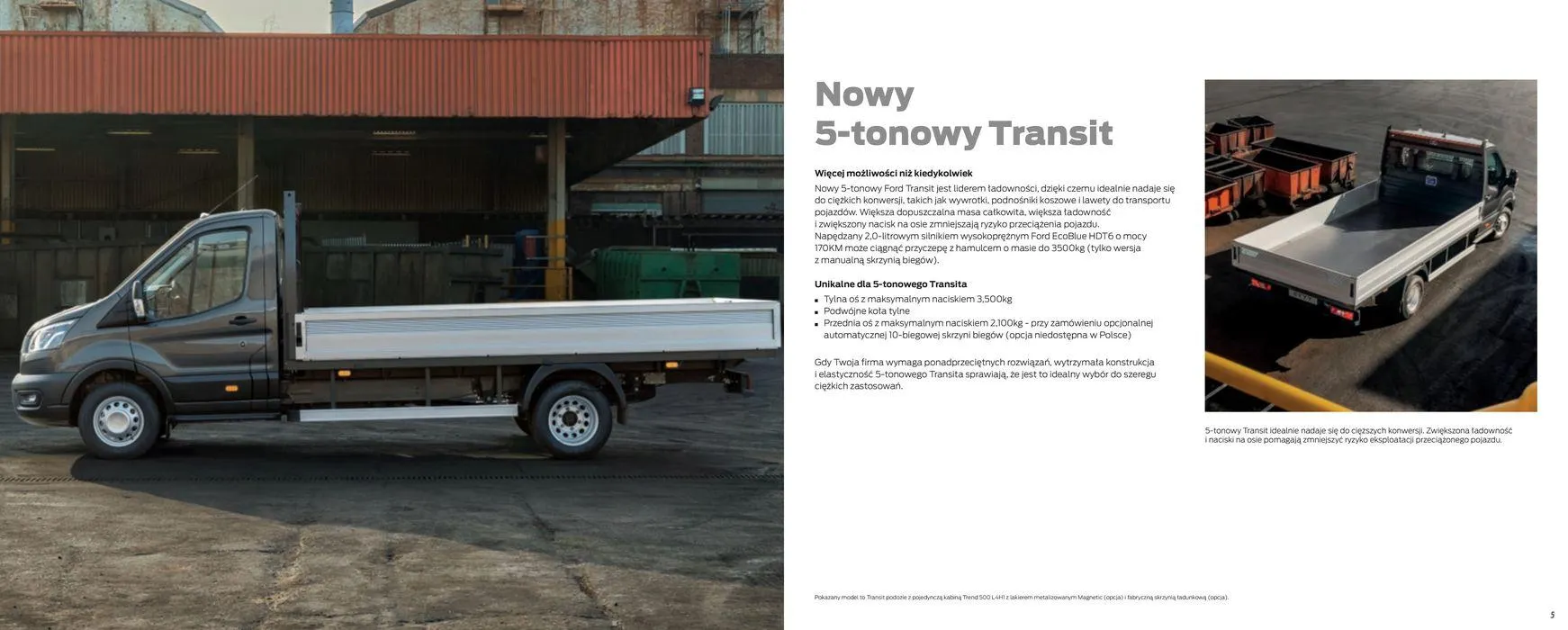 Gazetka FORD TRANSIT PODWOZIA od 16 kwietnia do 16 kwietnia 2025 - Strona 4