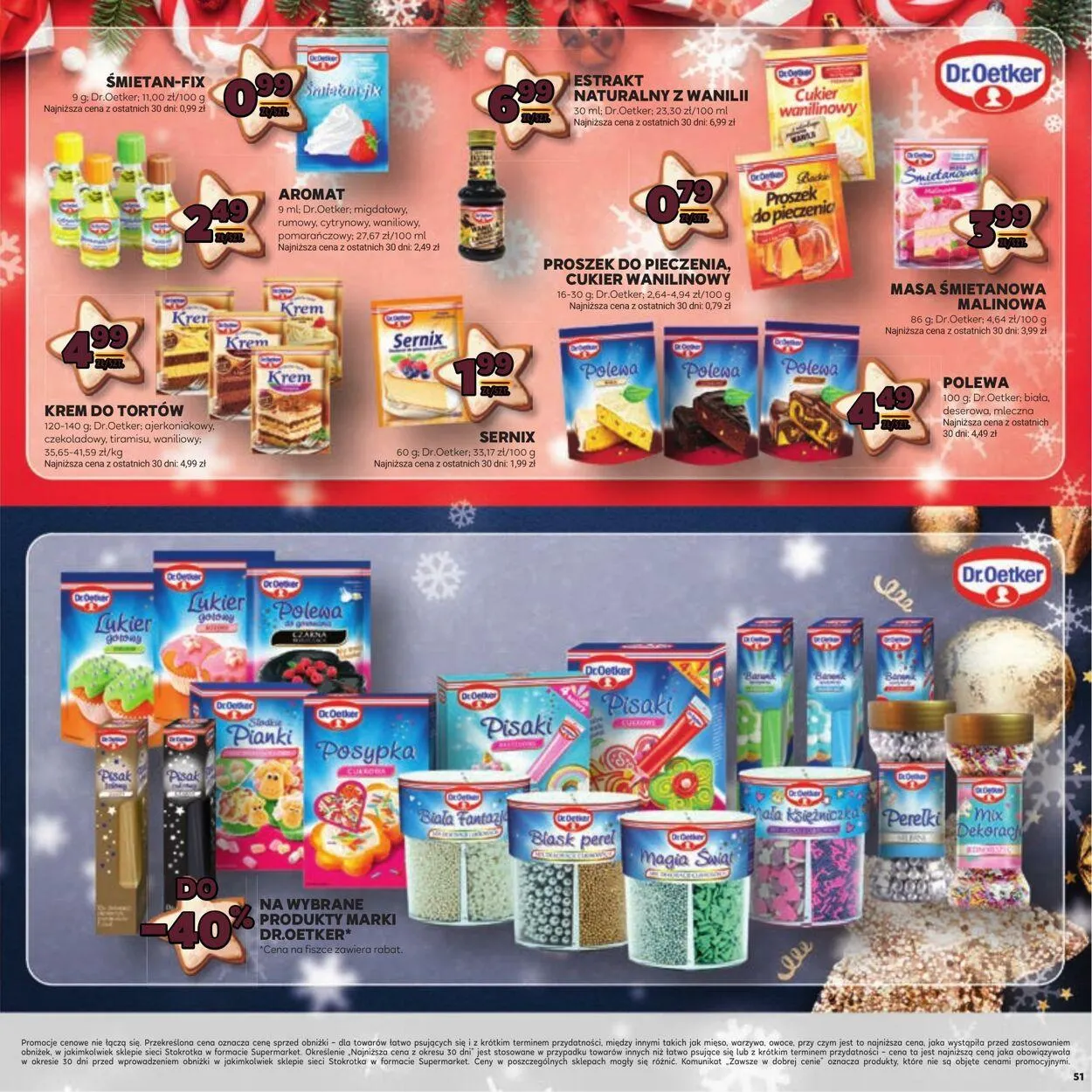 Gazetka Stokrotka Aktualna gazetka od 12 grudnia do 27 grudnia 2024 - Strona 51