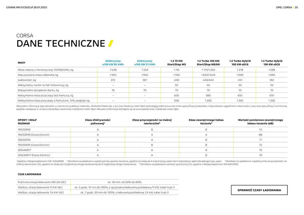 Gazetka Opel Corsa Electric od 30 stycznia do 31 grudnia 2025 - Strona 25