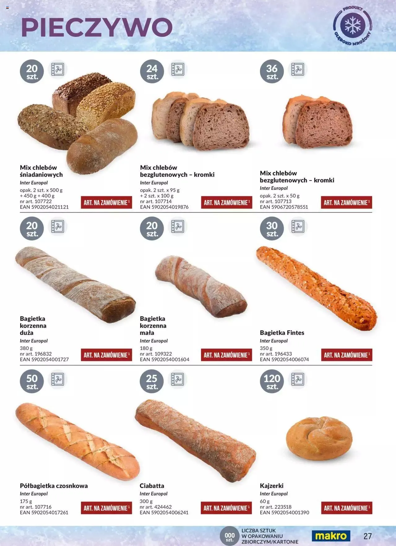 Gazetka Makro Gazetka - Mrożonki od 20 maja do 31 stycznia 2025 - Strona 27
