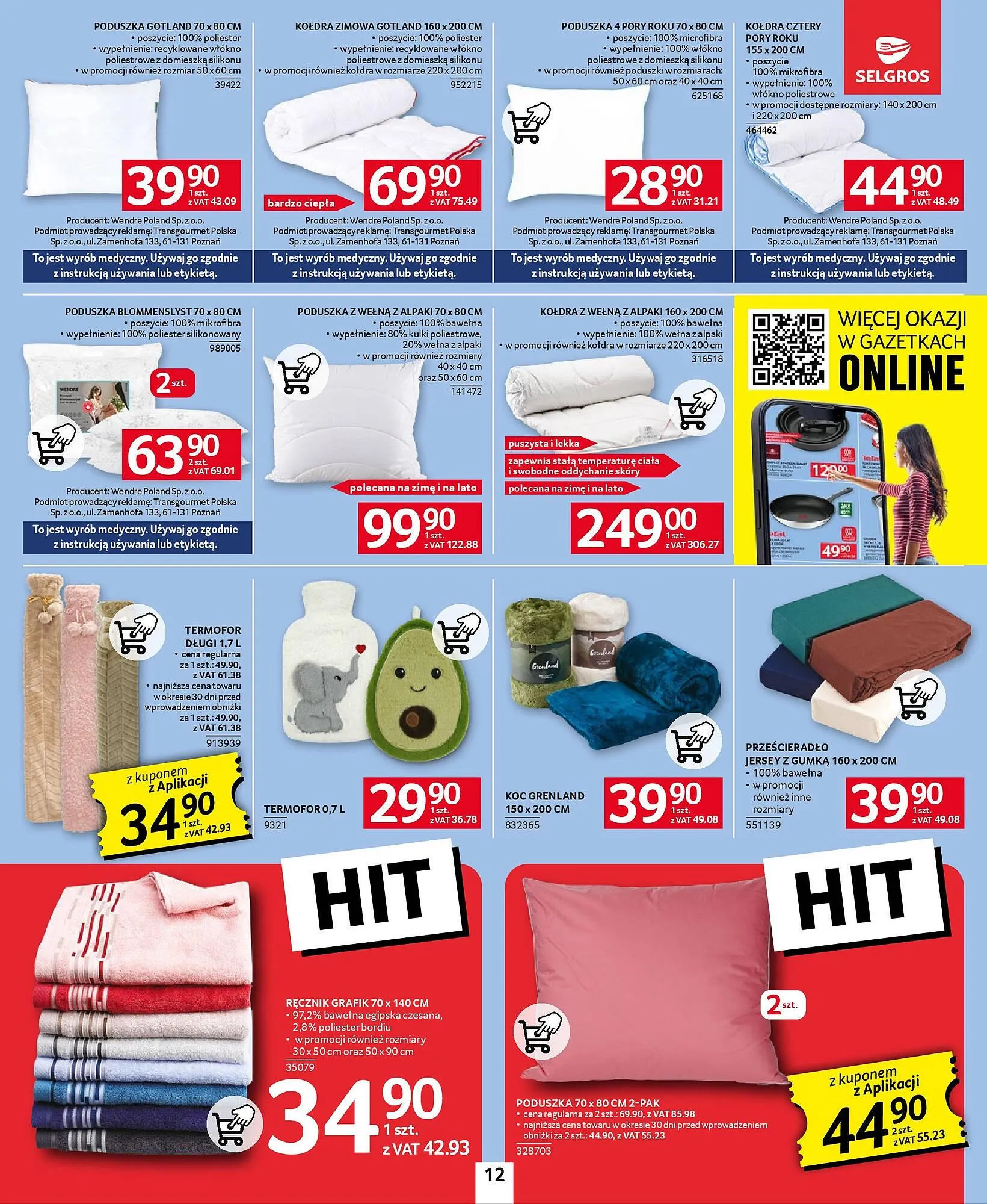 Gazetka Selgros gazetka od 9 stycznia do 22 stycznia 2025 - Strona 14