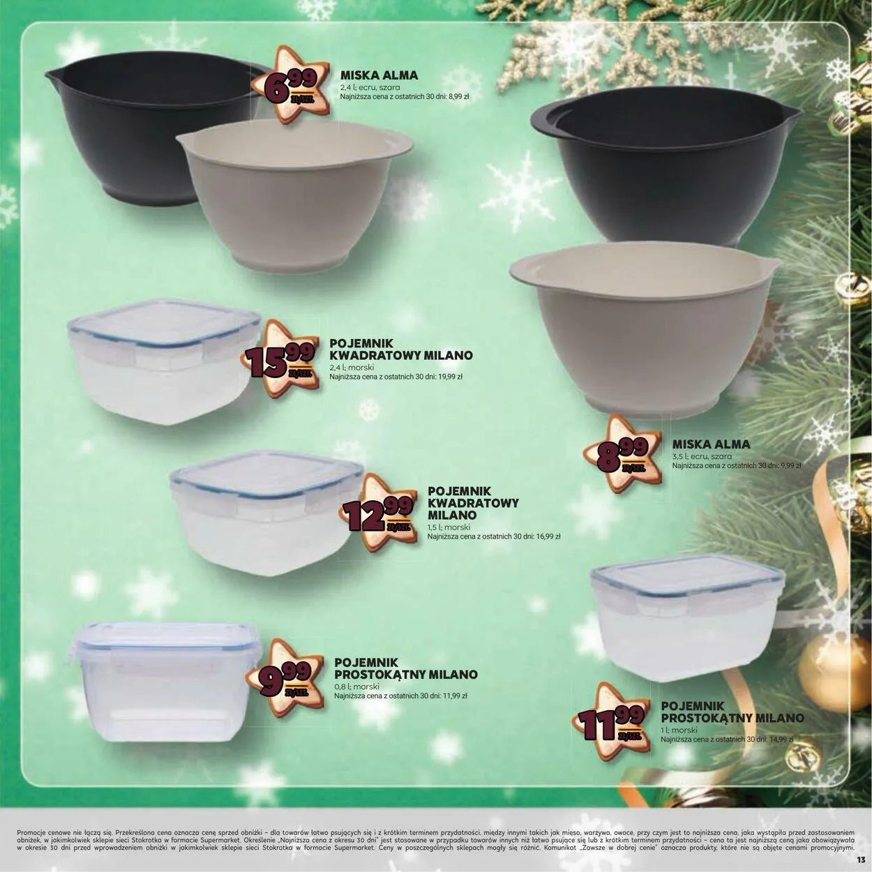 Gazetka Stokrotka Aktualna gazetka od 12 grudnia do 27 grudnia 2024 - Strona 13